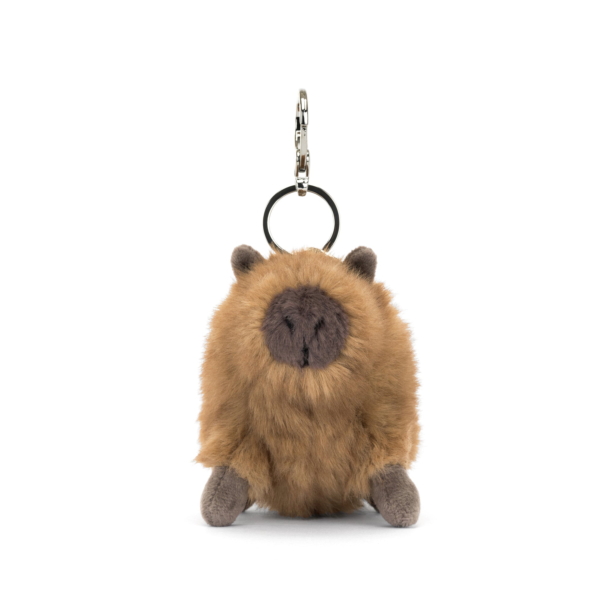 Jellycat Animal Bag Charm Plush - Clyde Capybara - Image 4