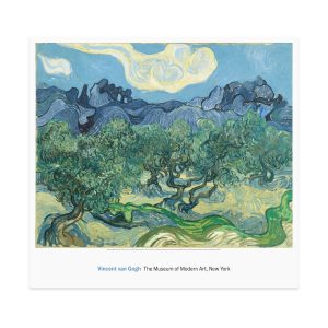Poster  van Gogh: The Olive Trees