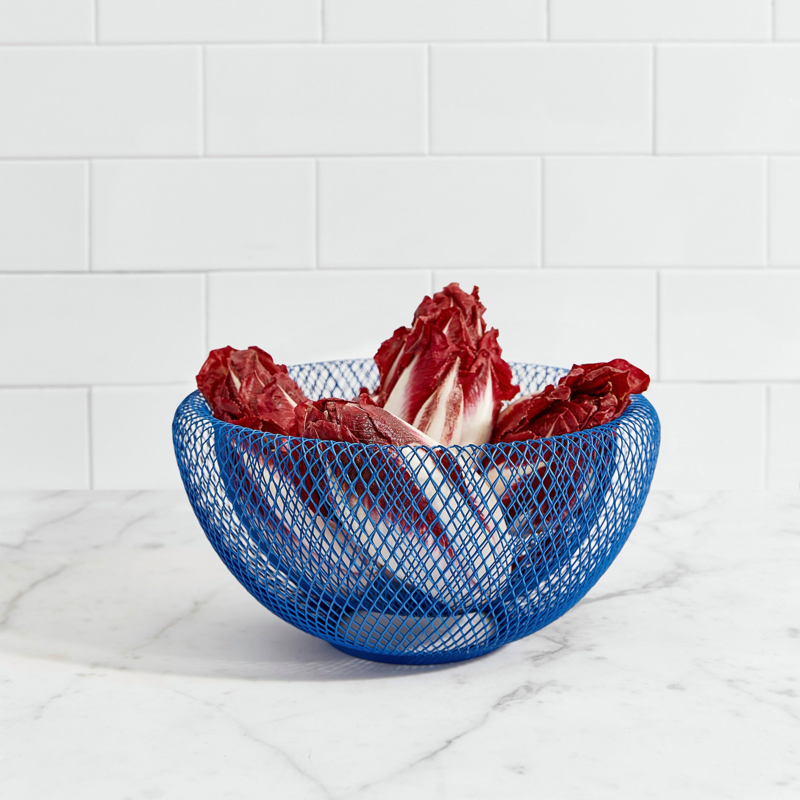 Wire Mesh Bowls - Blue - Image 4