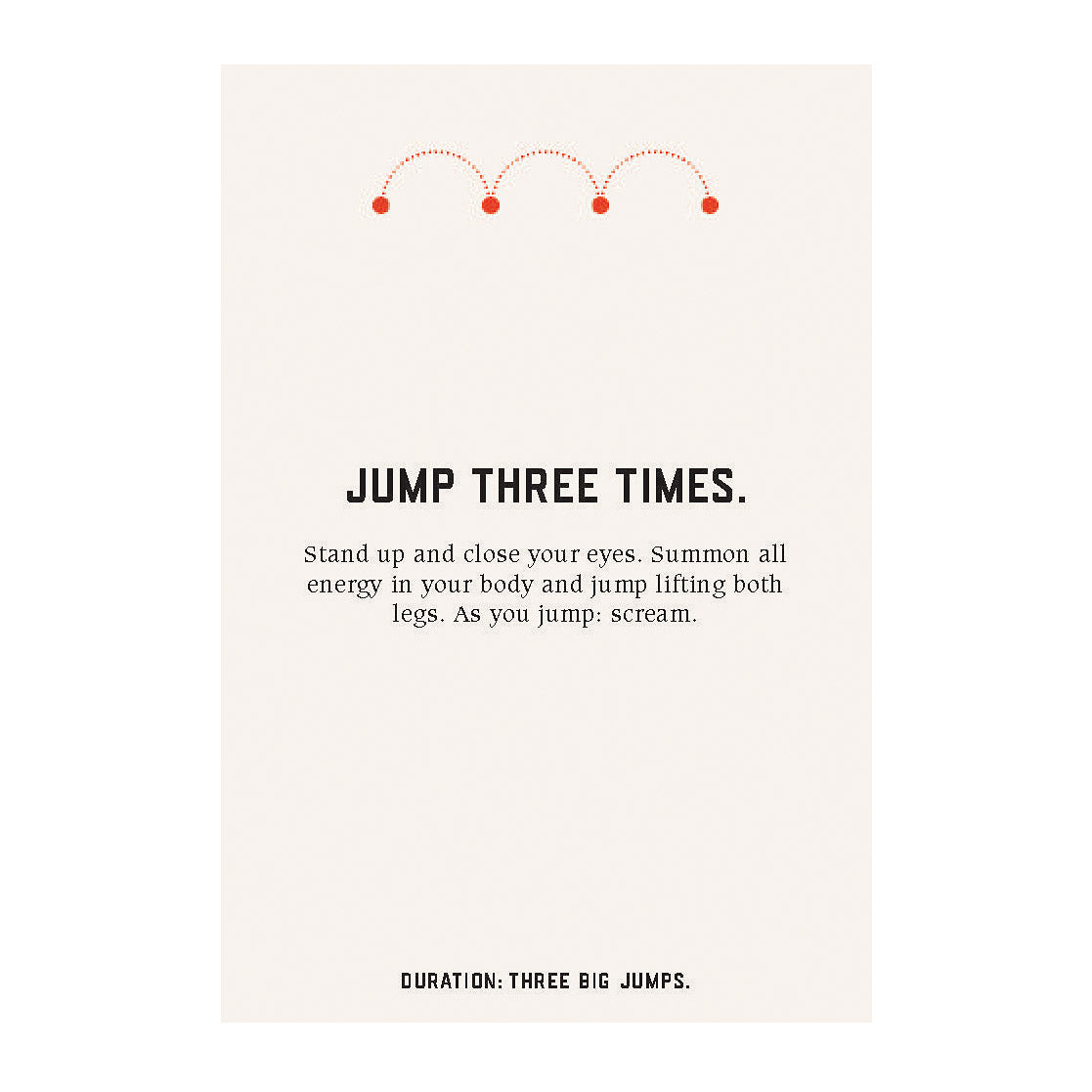 The Marina Abramović Method Instruction Cards to Reboot Your Life - Image 6