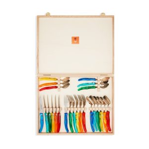 Rainbow Flatware - Set of 24