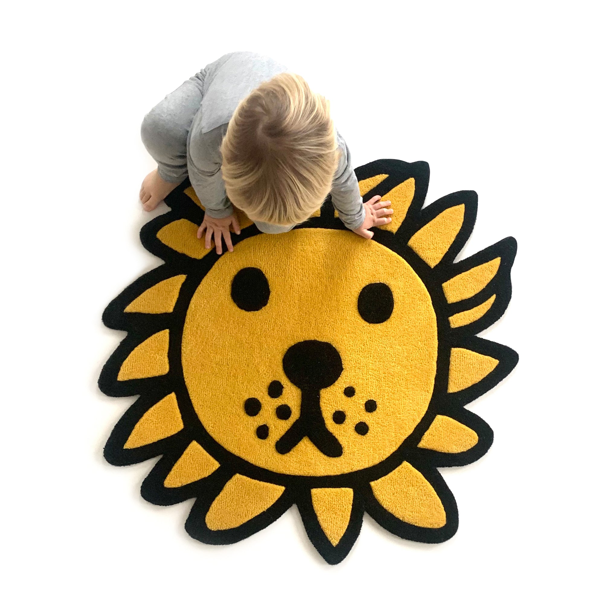 Miffy & Friends Wool Rug - Yellow - Image 2