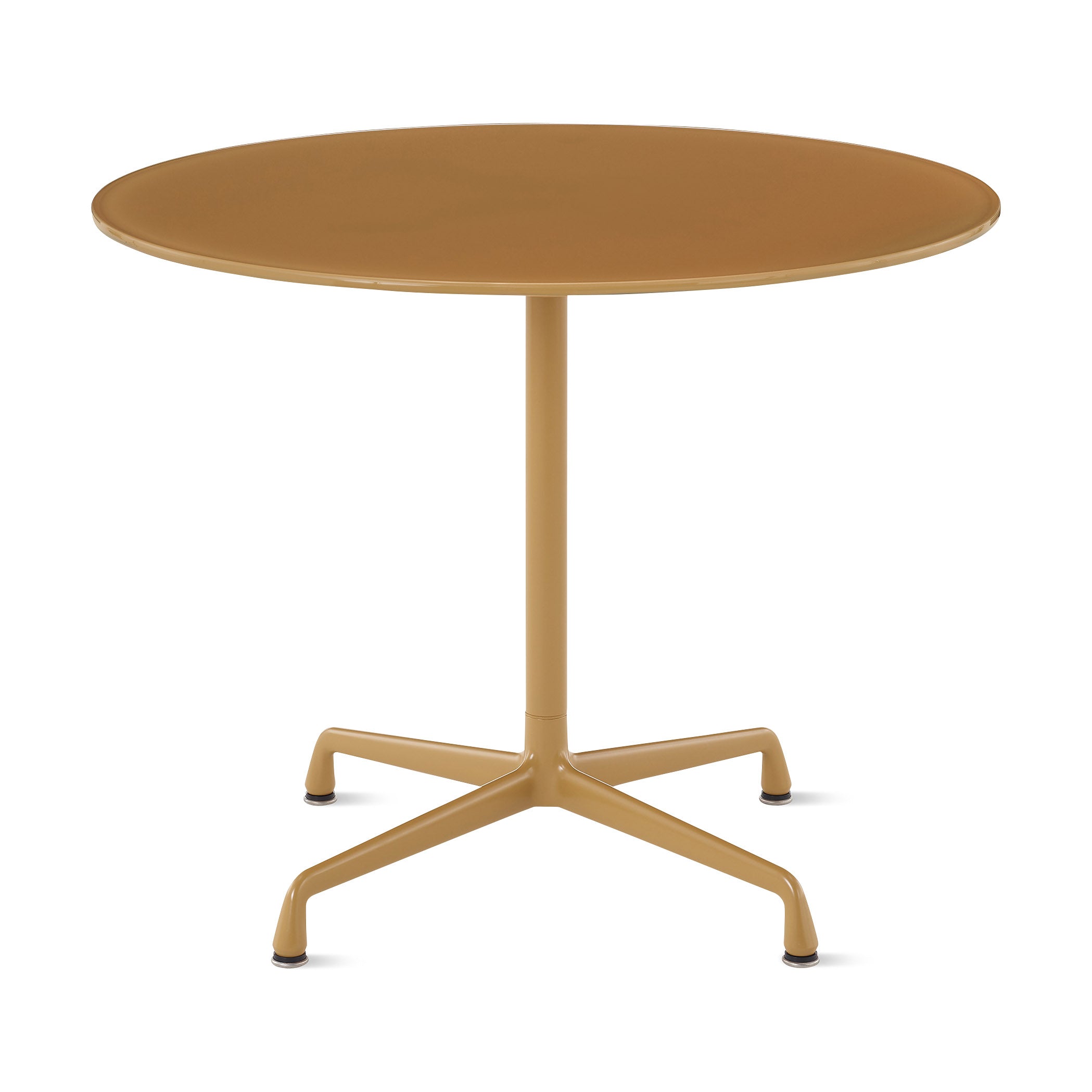 Herman Miller x HAY Eames Universal Base Round Table - Toffee