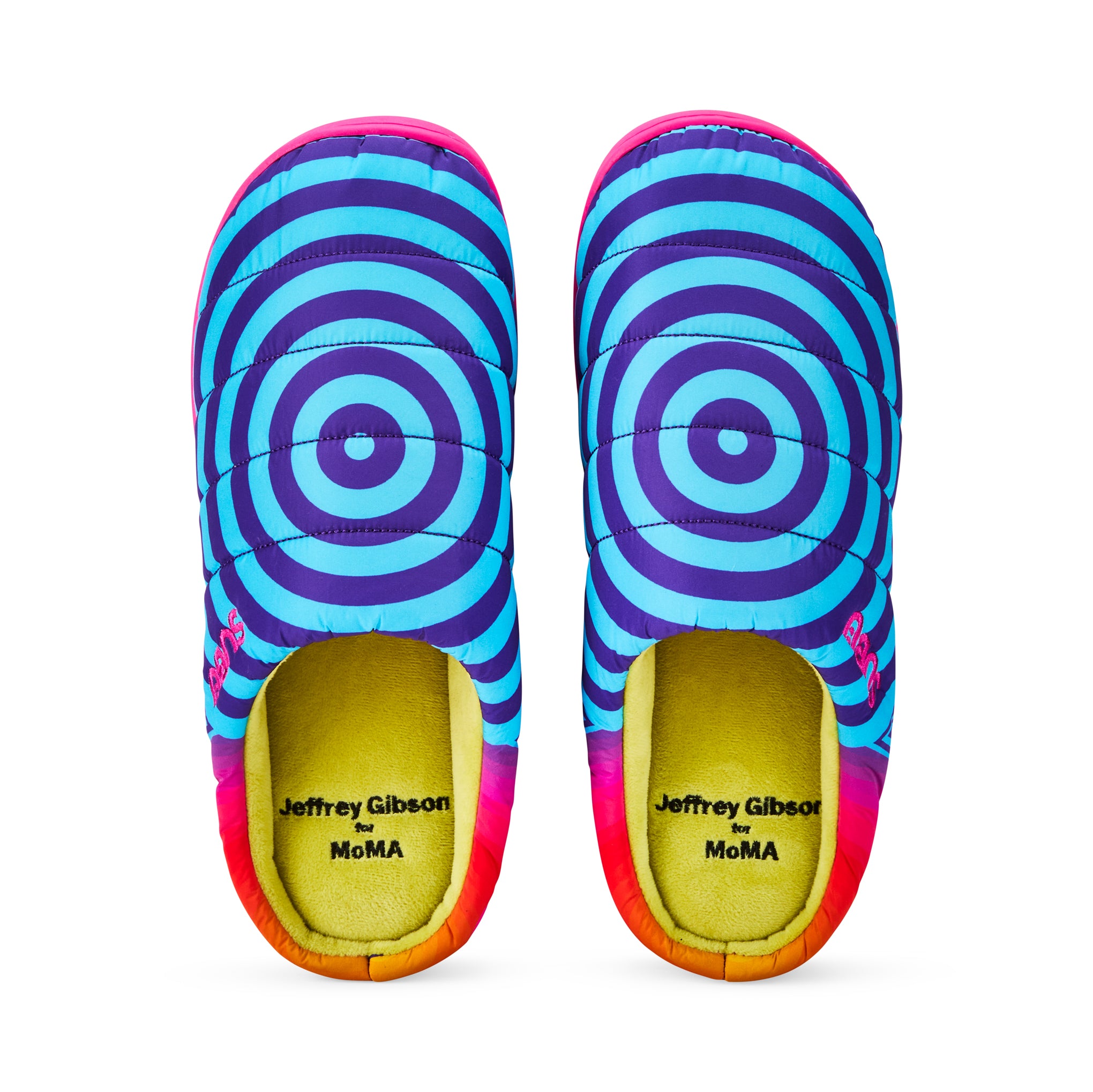 Jeffrey Gibson for MoMA Subu Slippers - Aura Spiral