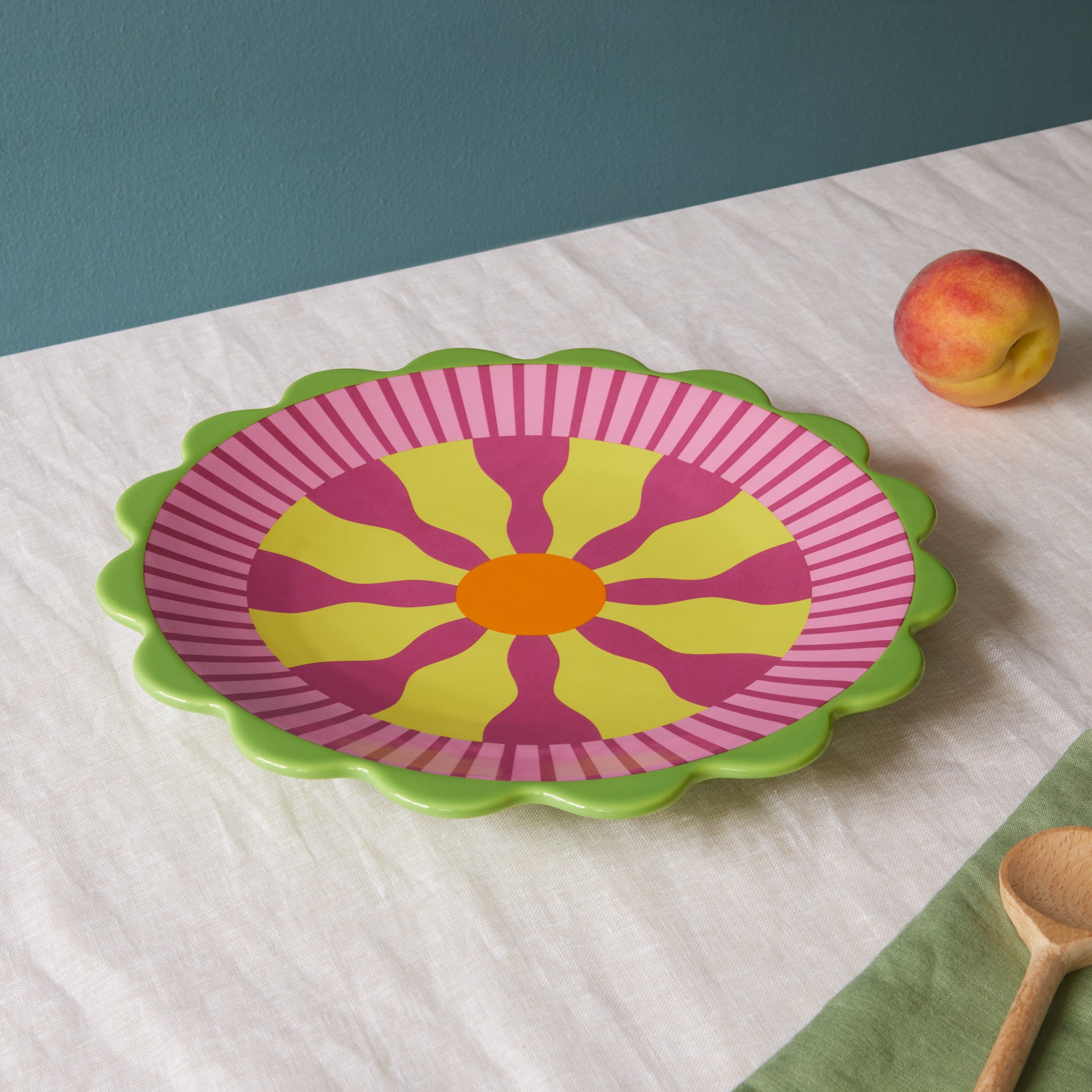 Oorun Didun Ceramic Serving Platter by Yinka Ilori - Image 4