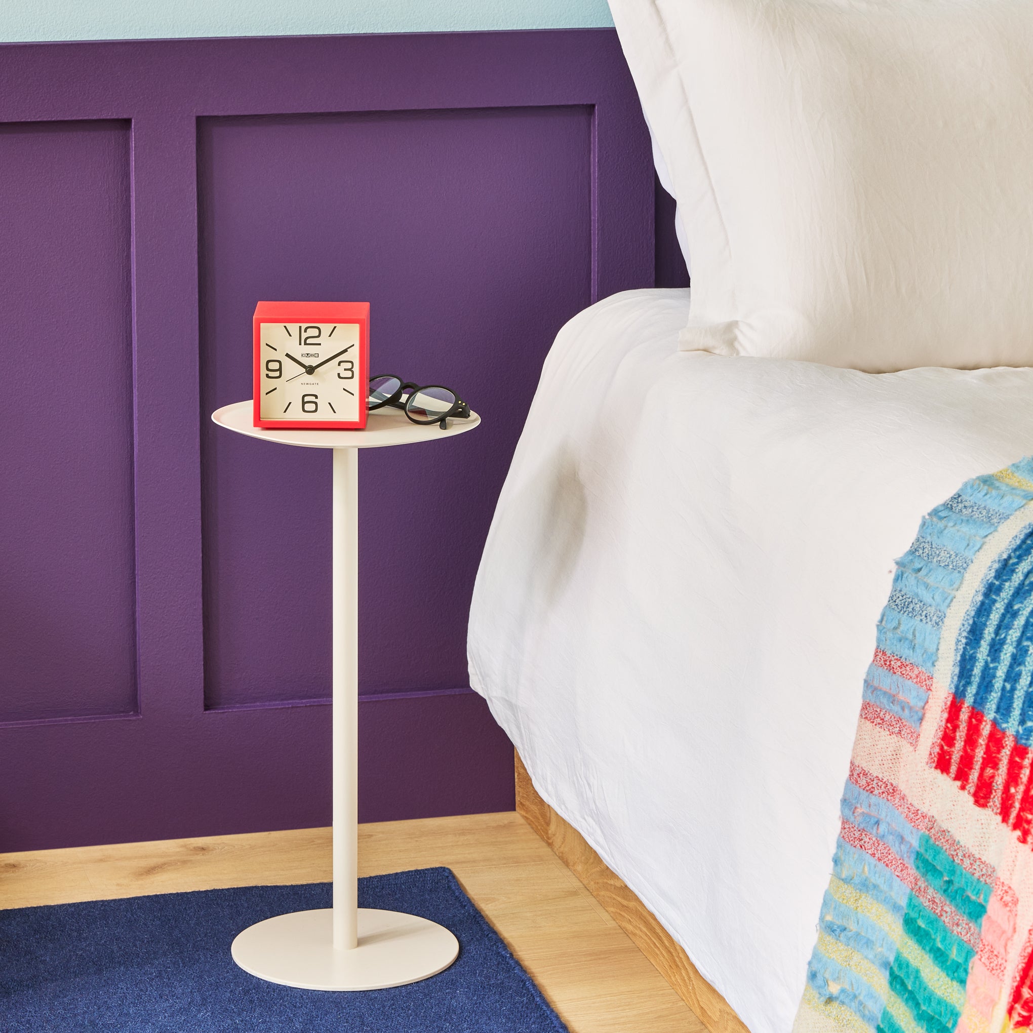 Newgate Cube Alarm Clock - Red - Image 2