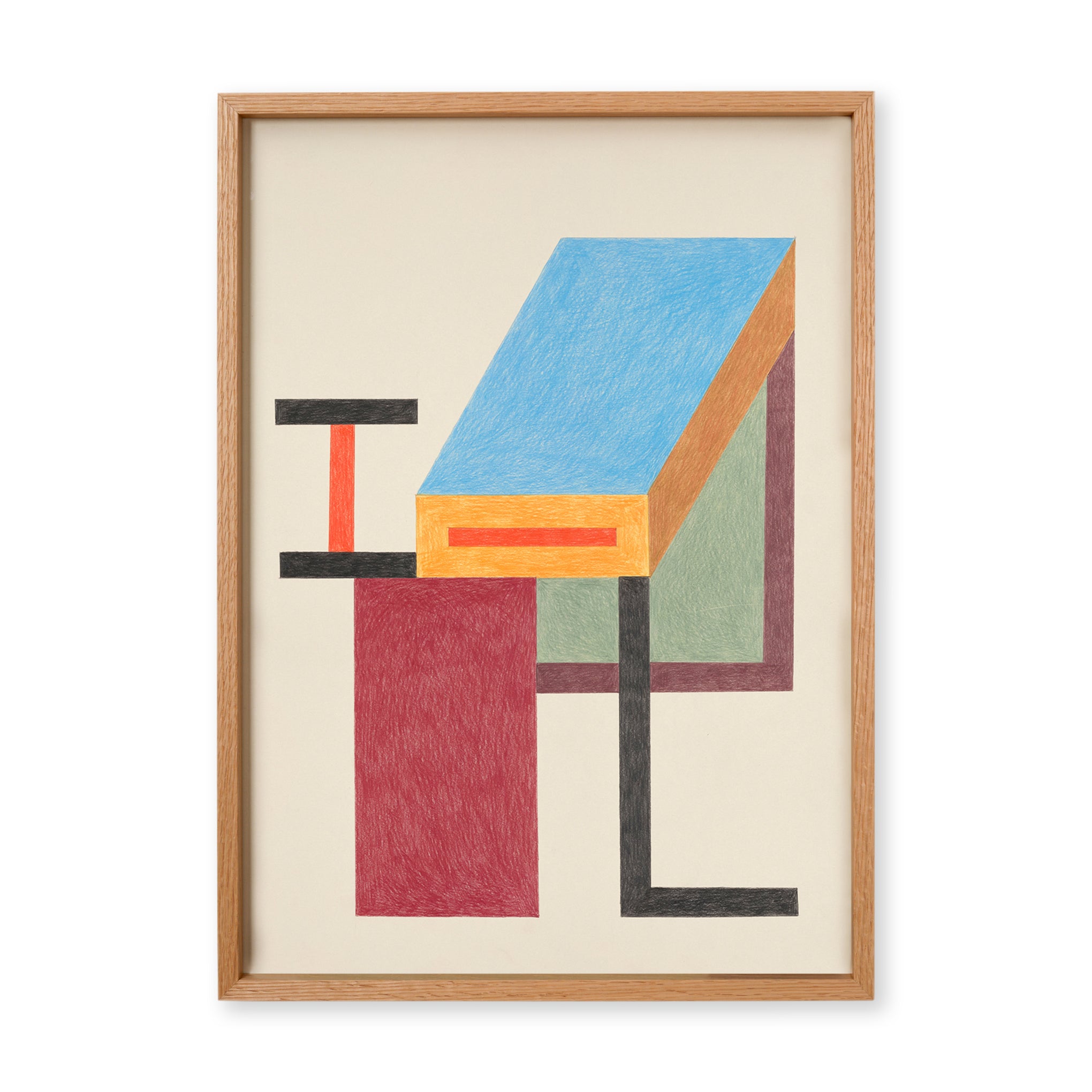 Nathalie Du Pasquier Spirou Limited Edition Framed Poster