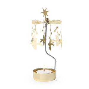 Starling Rotary Tea Light Candle Holder