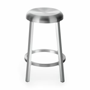 Emeco Za Stool - Brushed Aluminum