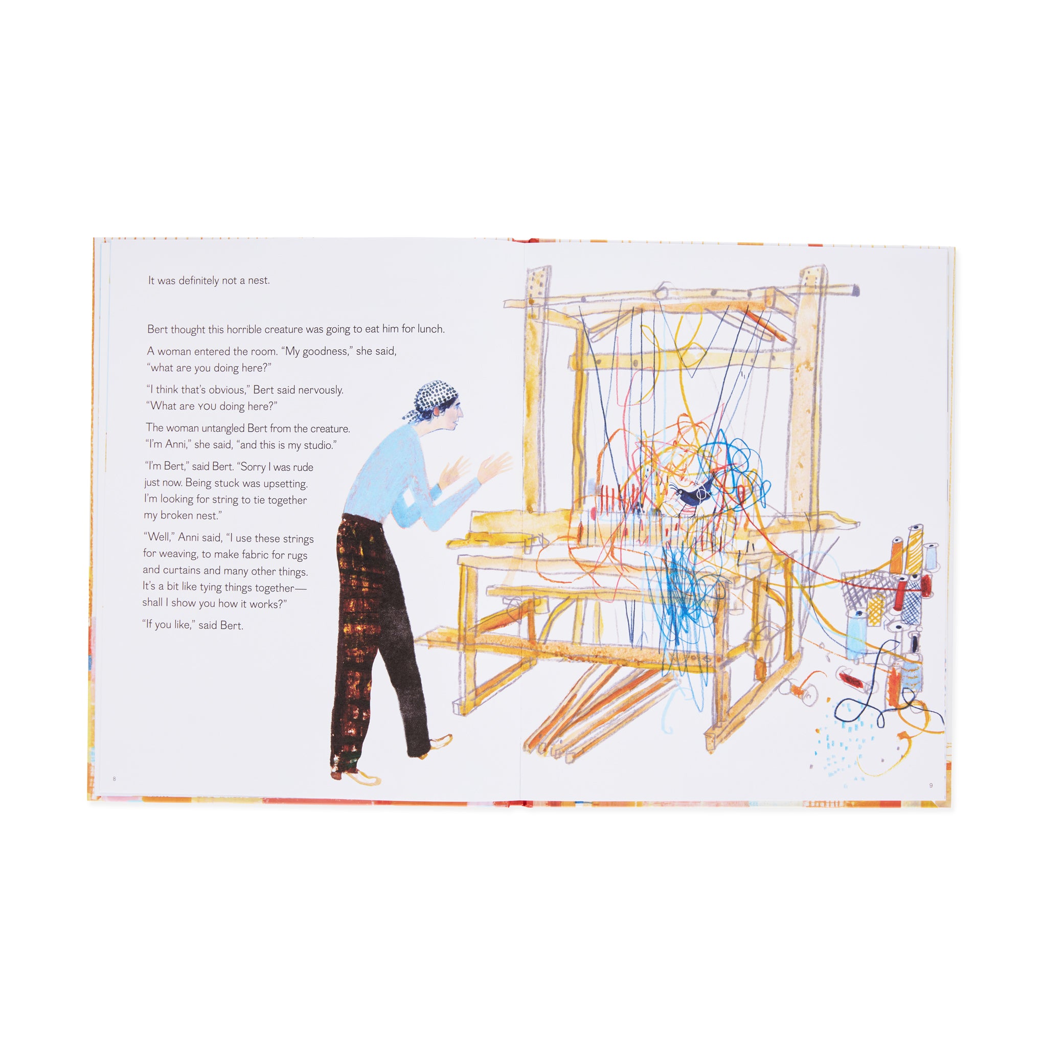 Anni & Bert: A Weaving Story ?C Hardcover - Image 7