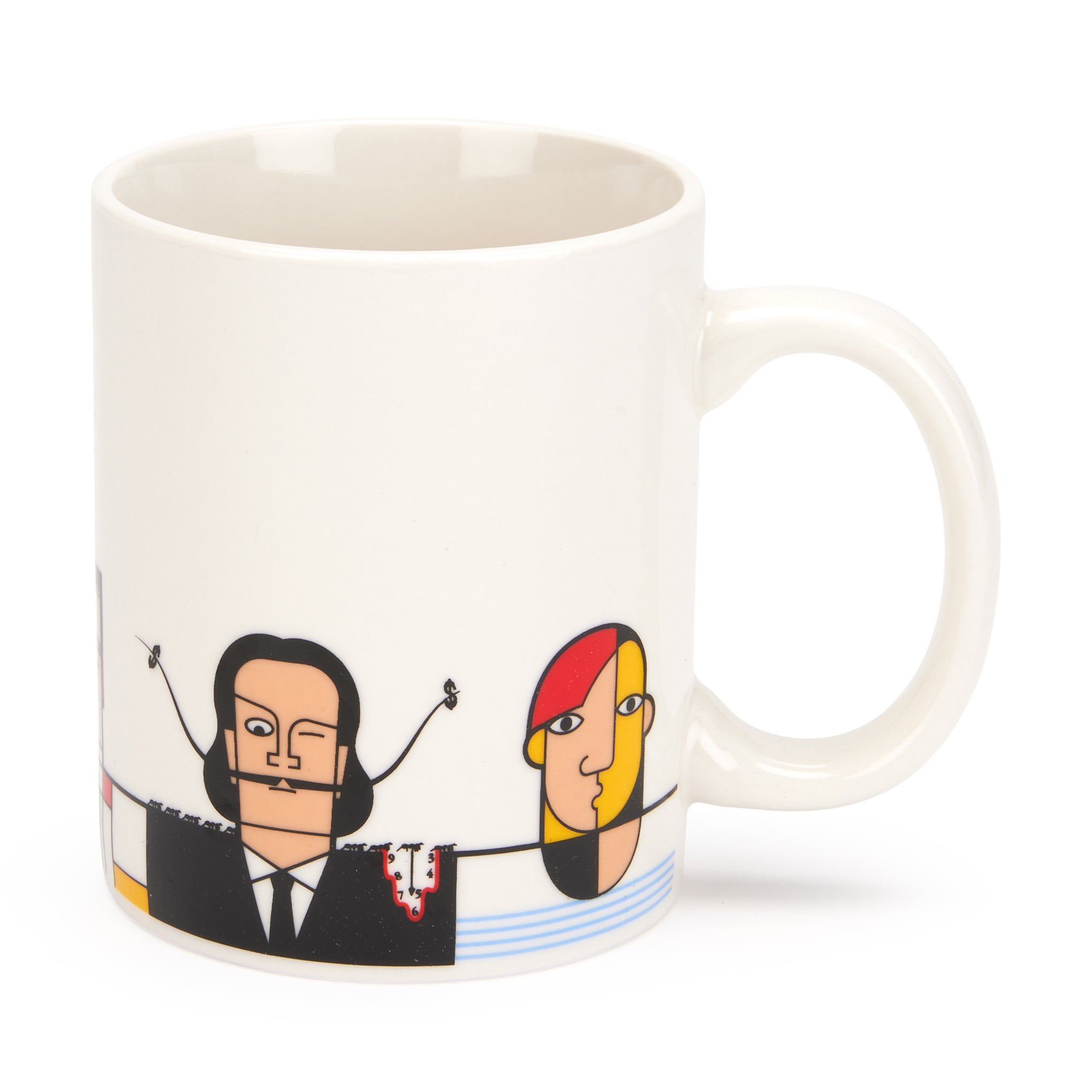 Great Artists Porcelain Mug - Men - Image 4