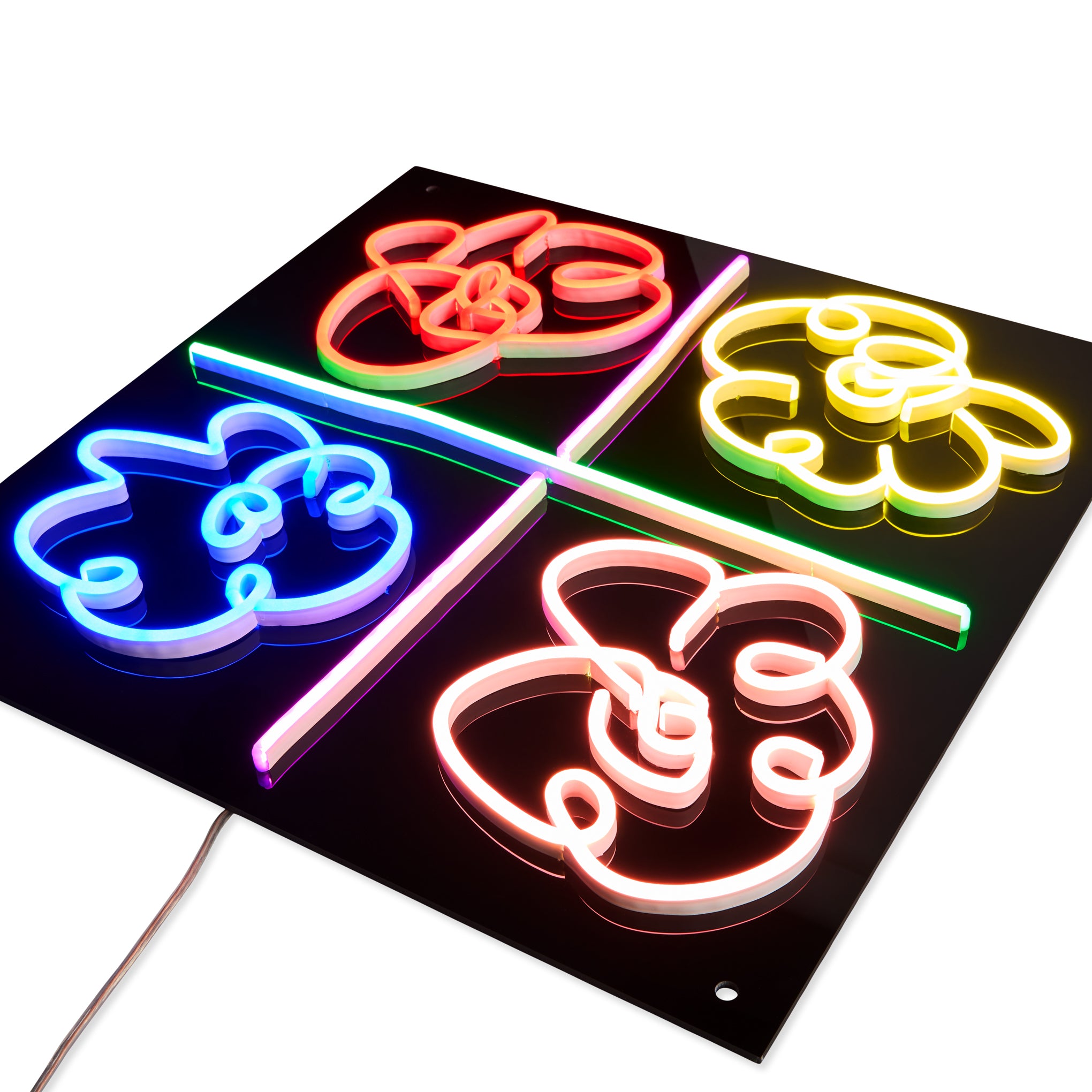 Yellowpop Mickalene Thomas Flowers Neon Sign - Image 4