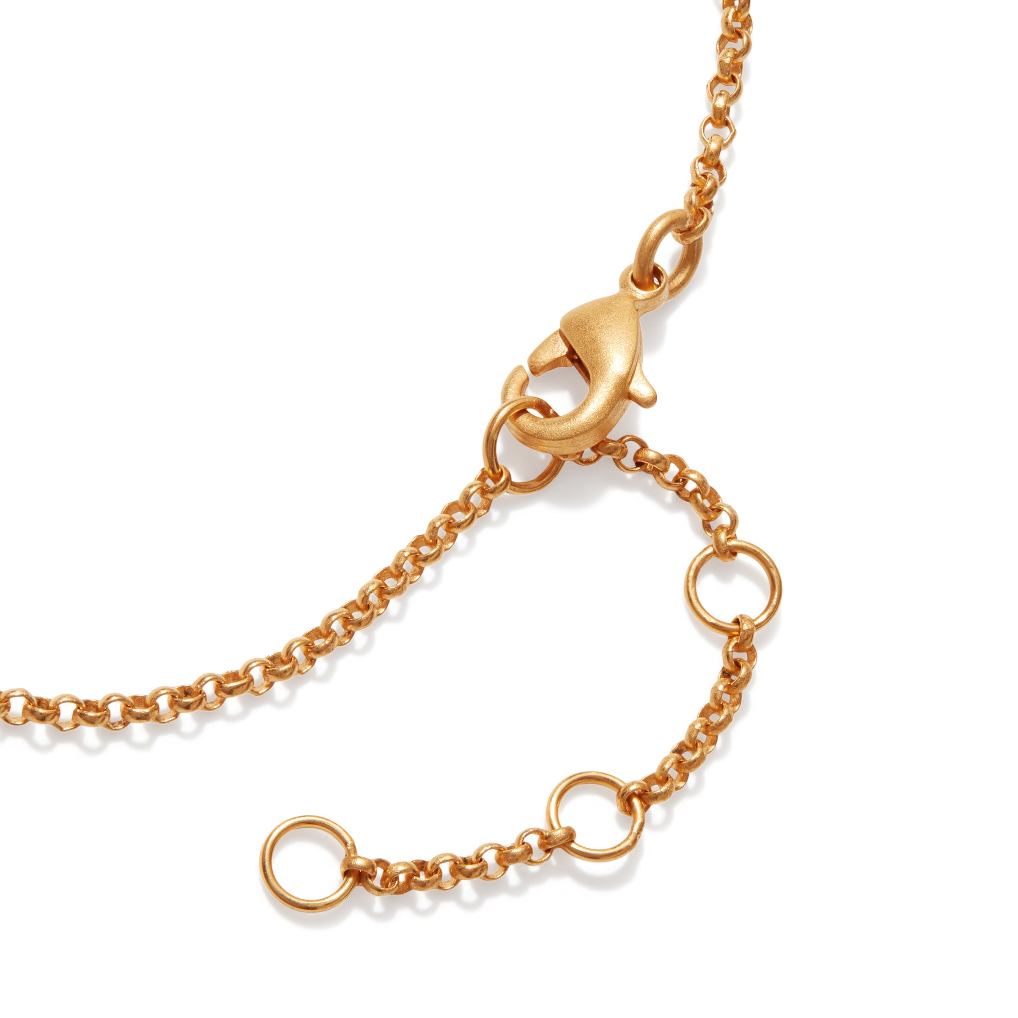 Joan Miró Gold-Plated Teardrop Necklace - Image 4