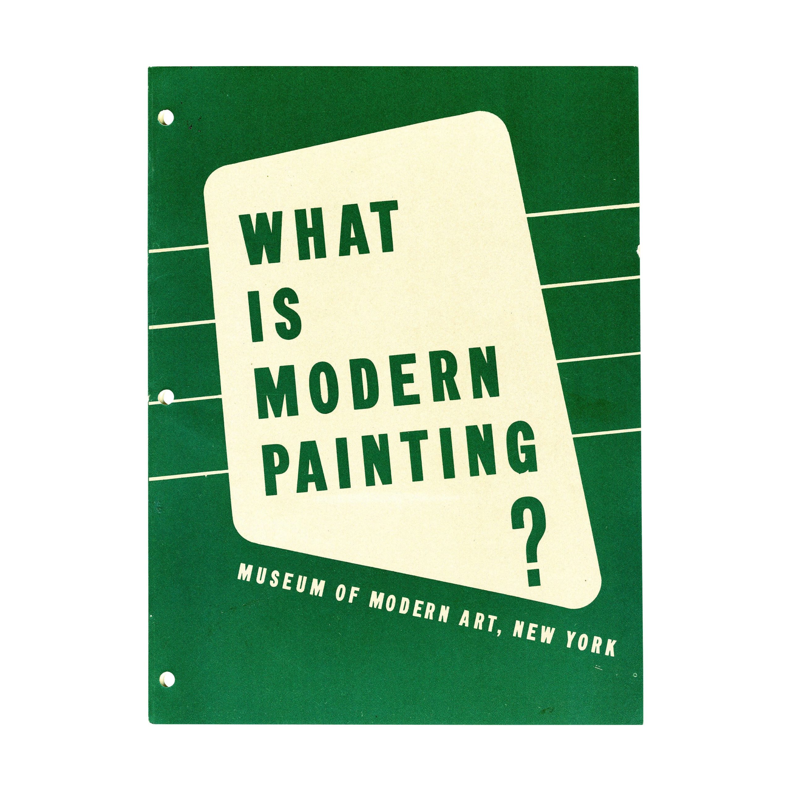 What is Modern Painting? - Paperback