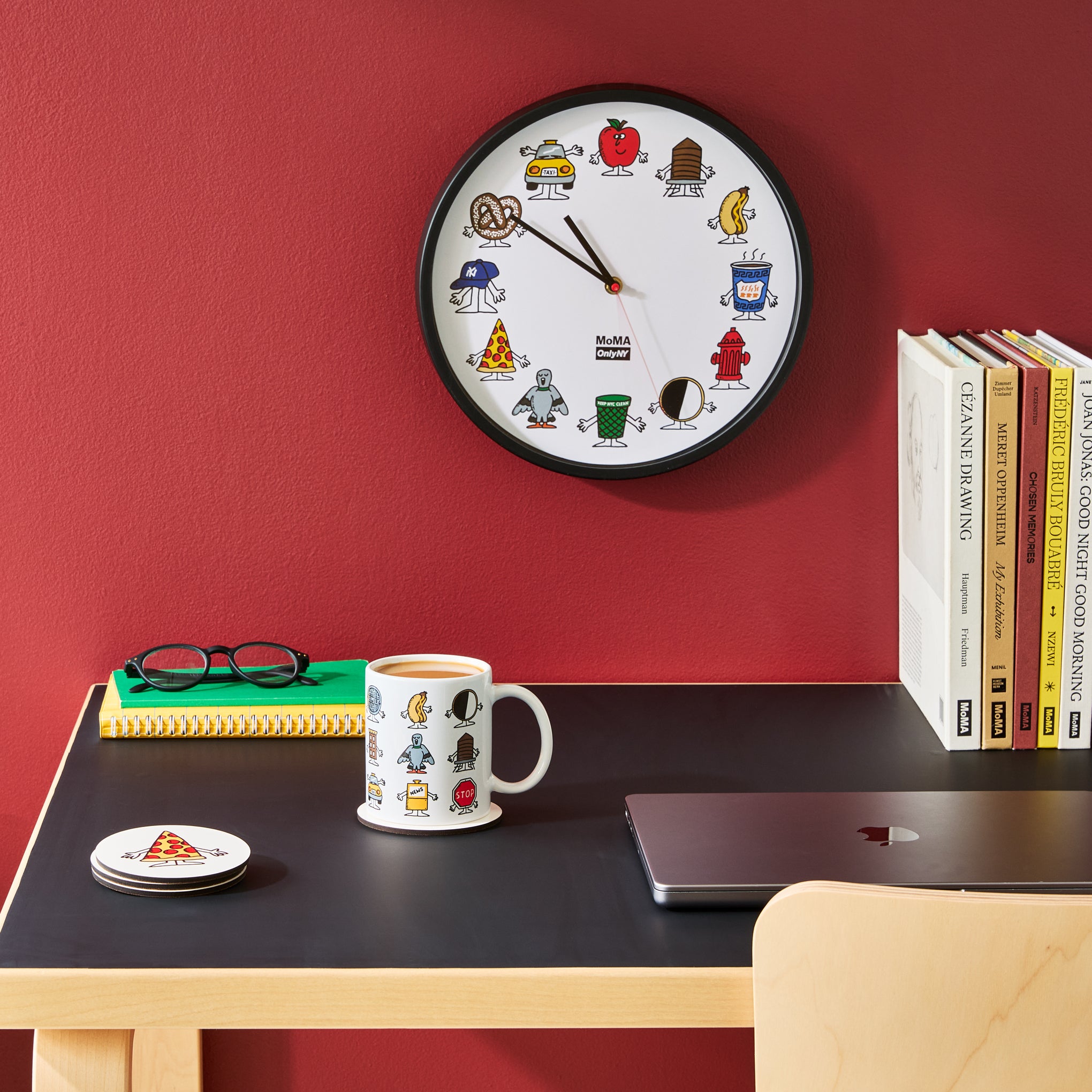 Only NY for MoMA Community of New York Wall Clock - Image 2