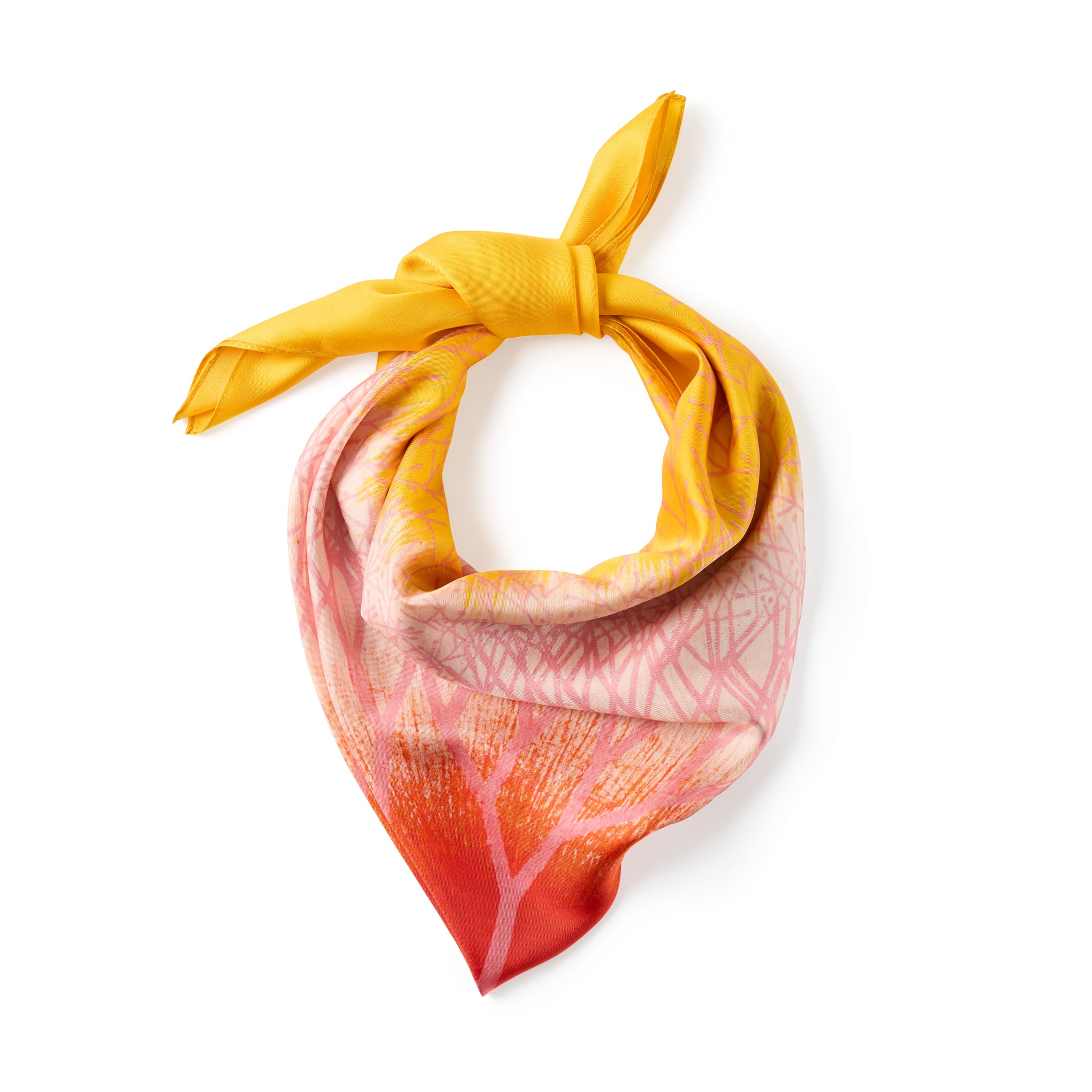 Ruth Asawa Desert Plant Silk Scarf - Image 3