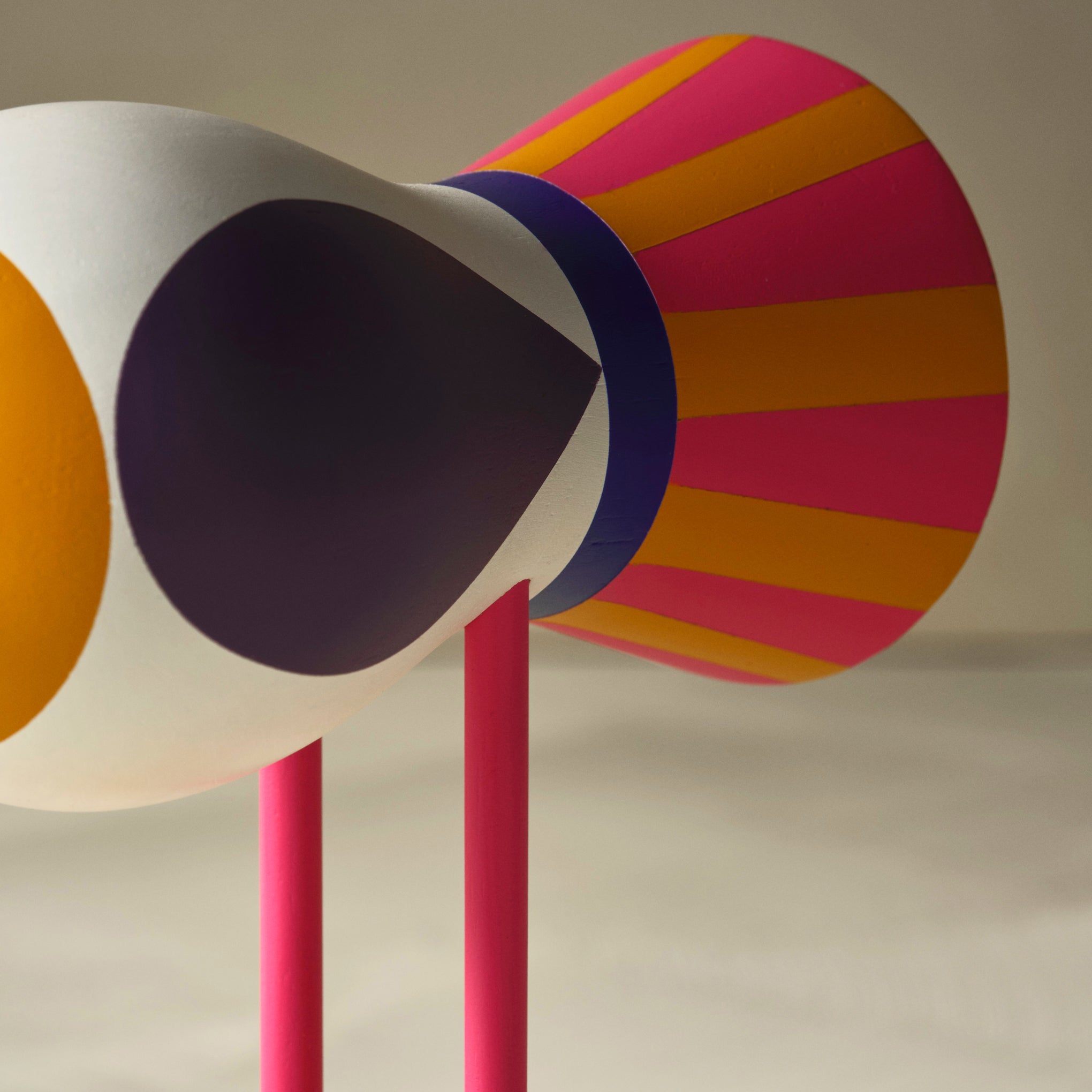 Lisa Larson Wooden Bird Object - Yellow Base - Image 5