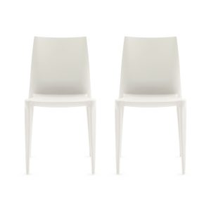 Mario Bellini Stacking Chair from Heller - Set of 2 - White