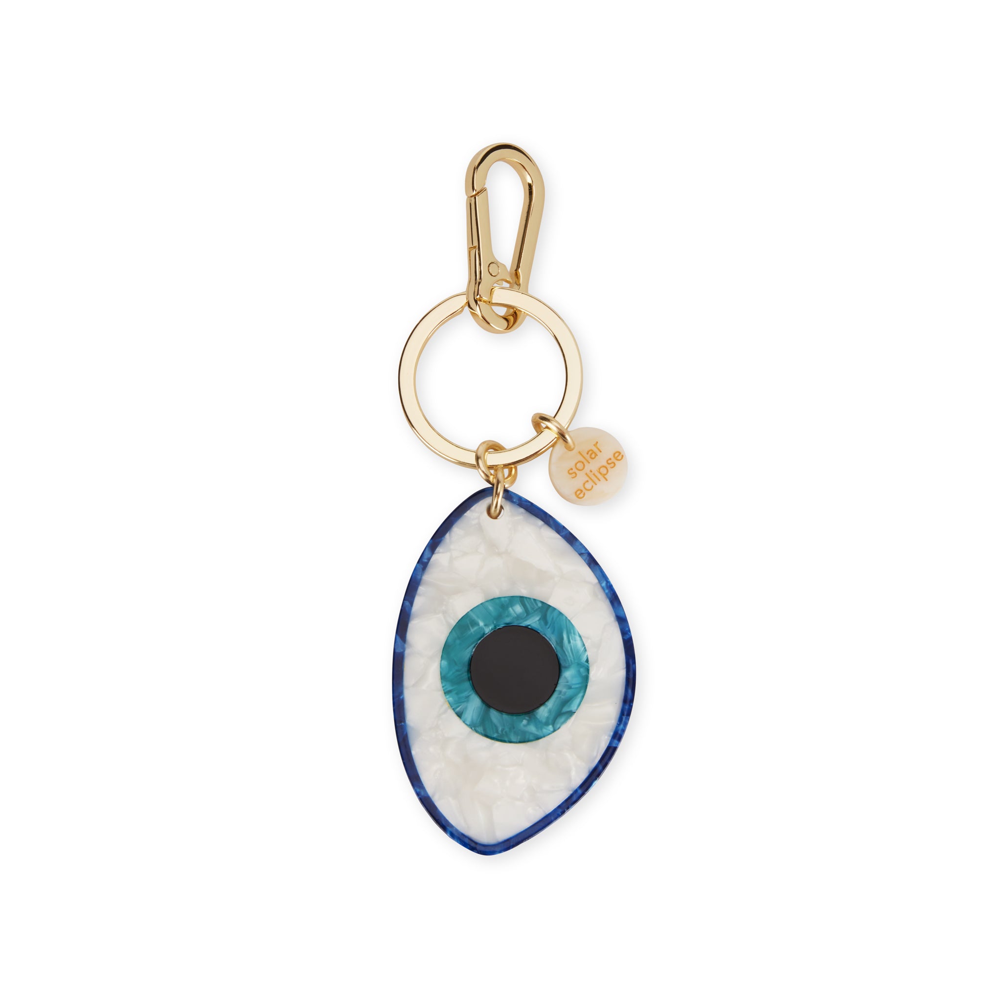 Solar Eclipse Keyring Bag Charm - Evil Eye