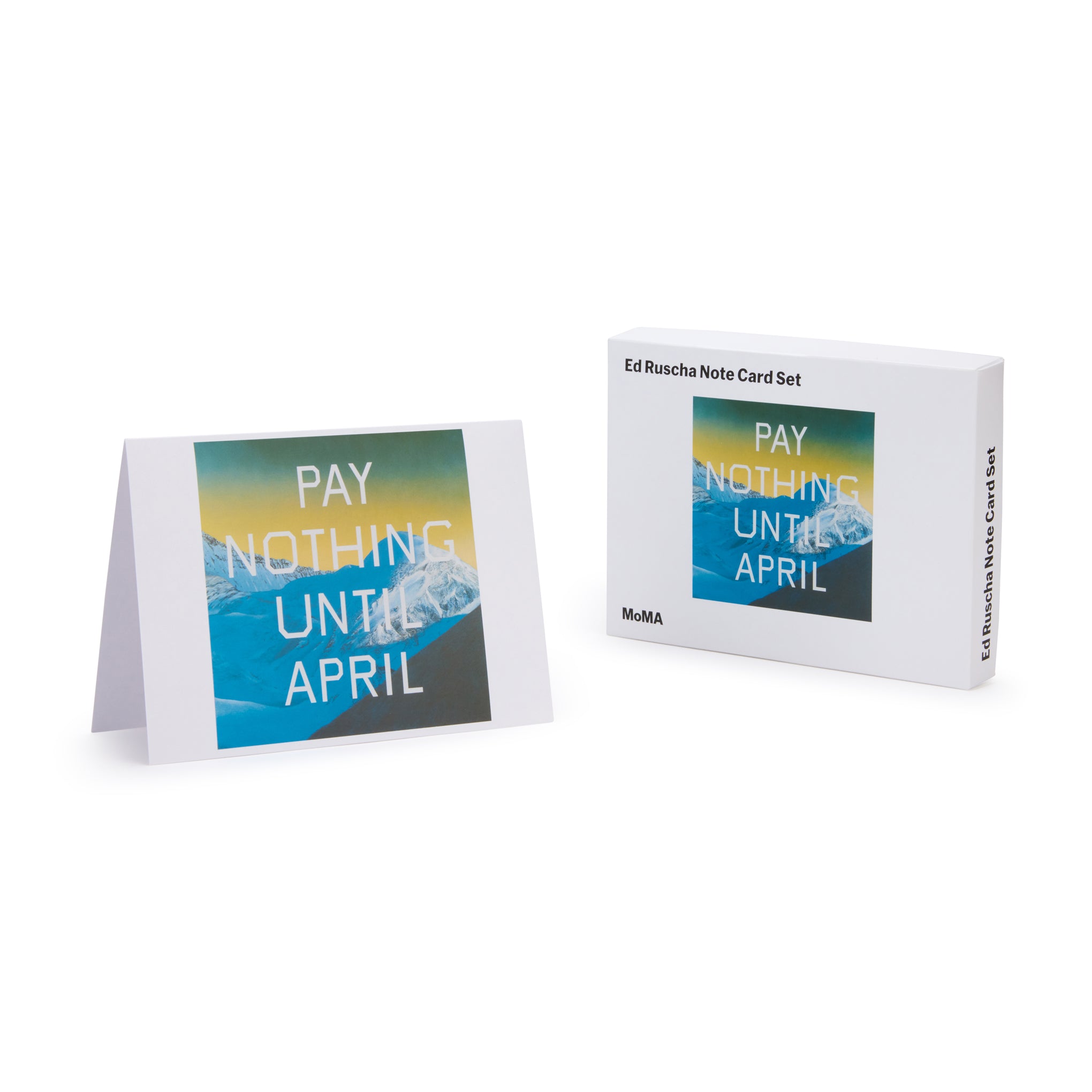 Ed Ruscha Note Cards - Set of 8 - Image 4