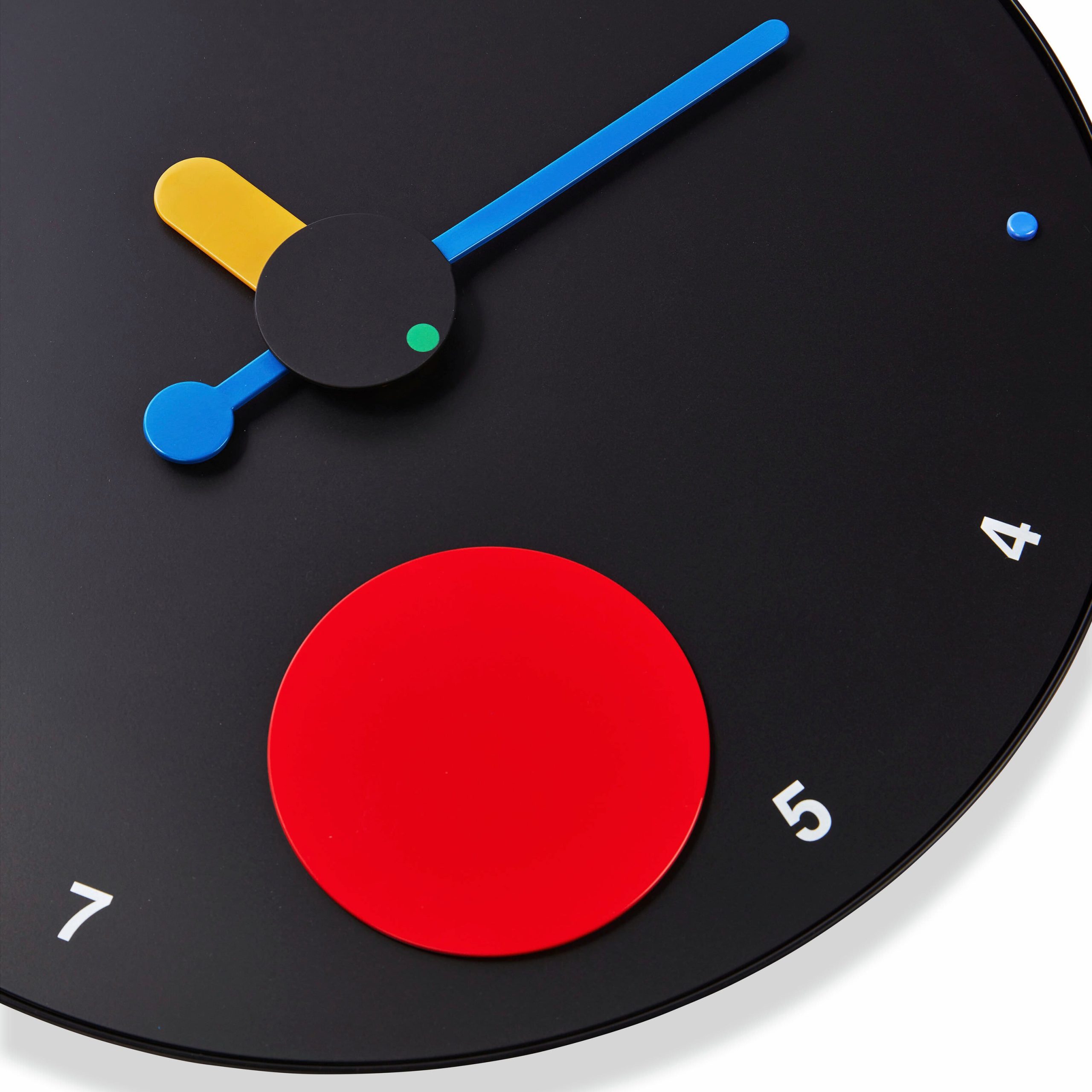 Contrattempo Wall Clock - Black - Image 4