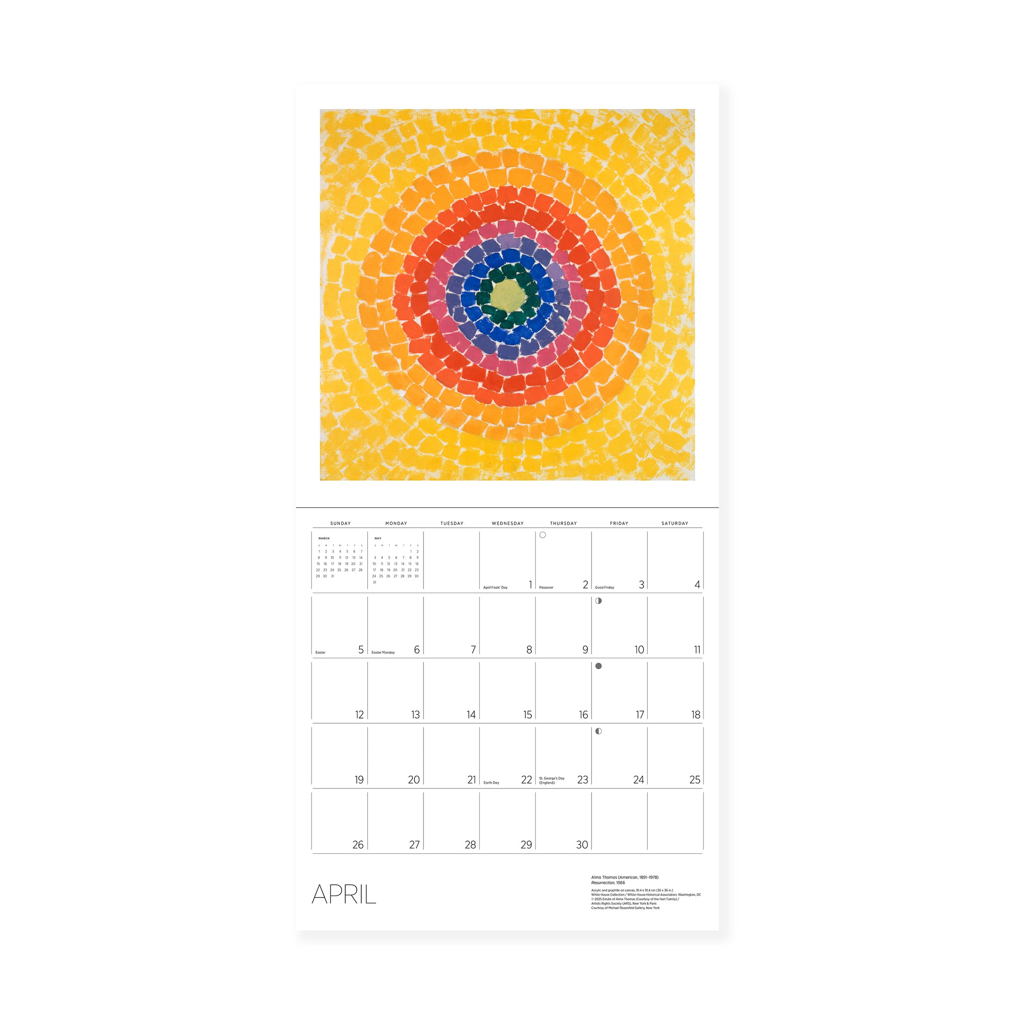 2026 Alma Thomas Wall Calendar - Image 6