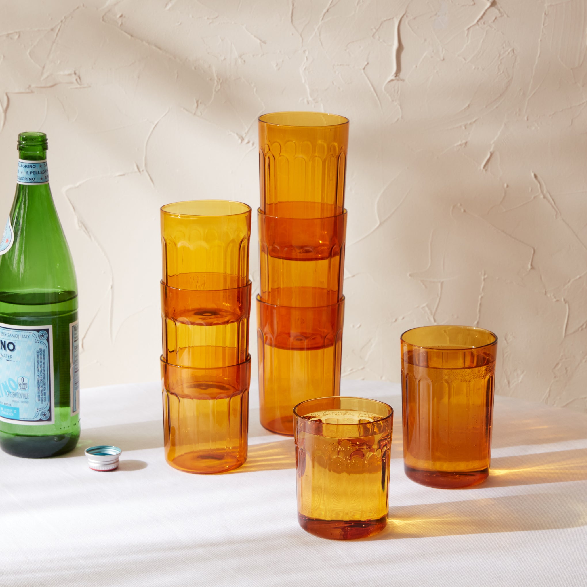 Bodum Chicago Glasses - Set of 4 - Amber - Image 3