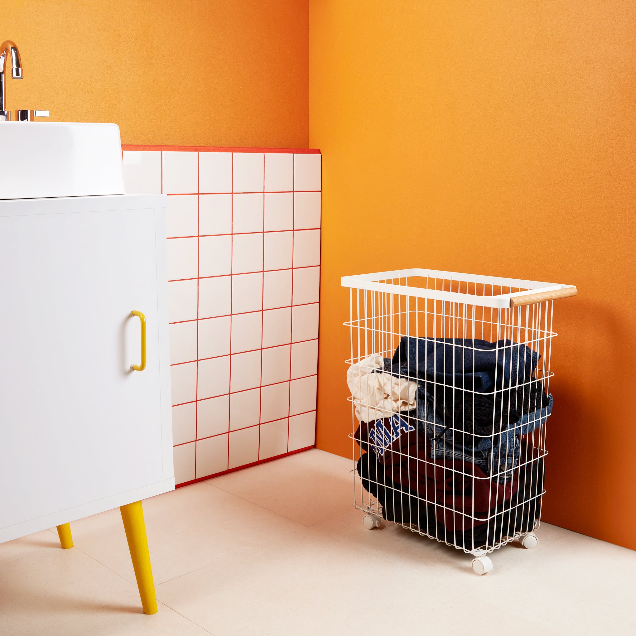 Rolling Laundry Basket - Image 3