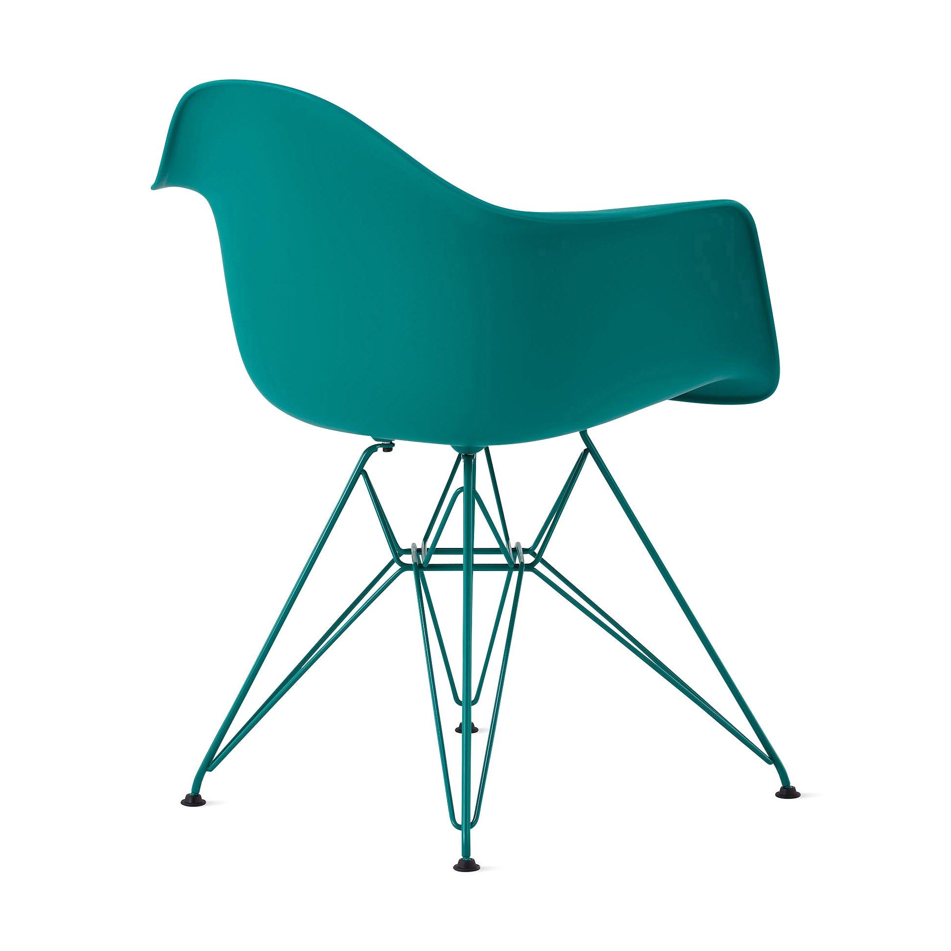 Herman Miller x HAY Eames Molded Recycled Plastic Armchair - Mint Green - Image 6