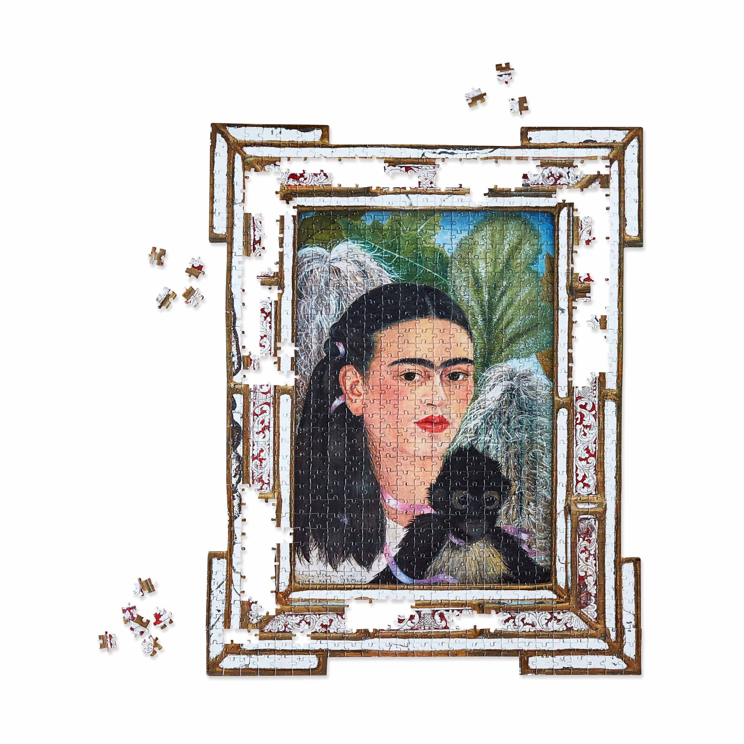 Frida Kahlo Shaped Jigsaw Puzzle - 884 Pieces - Image 6