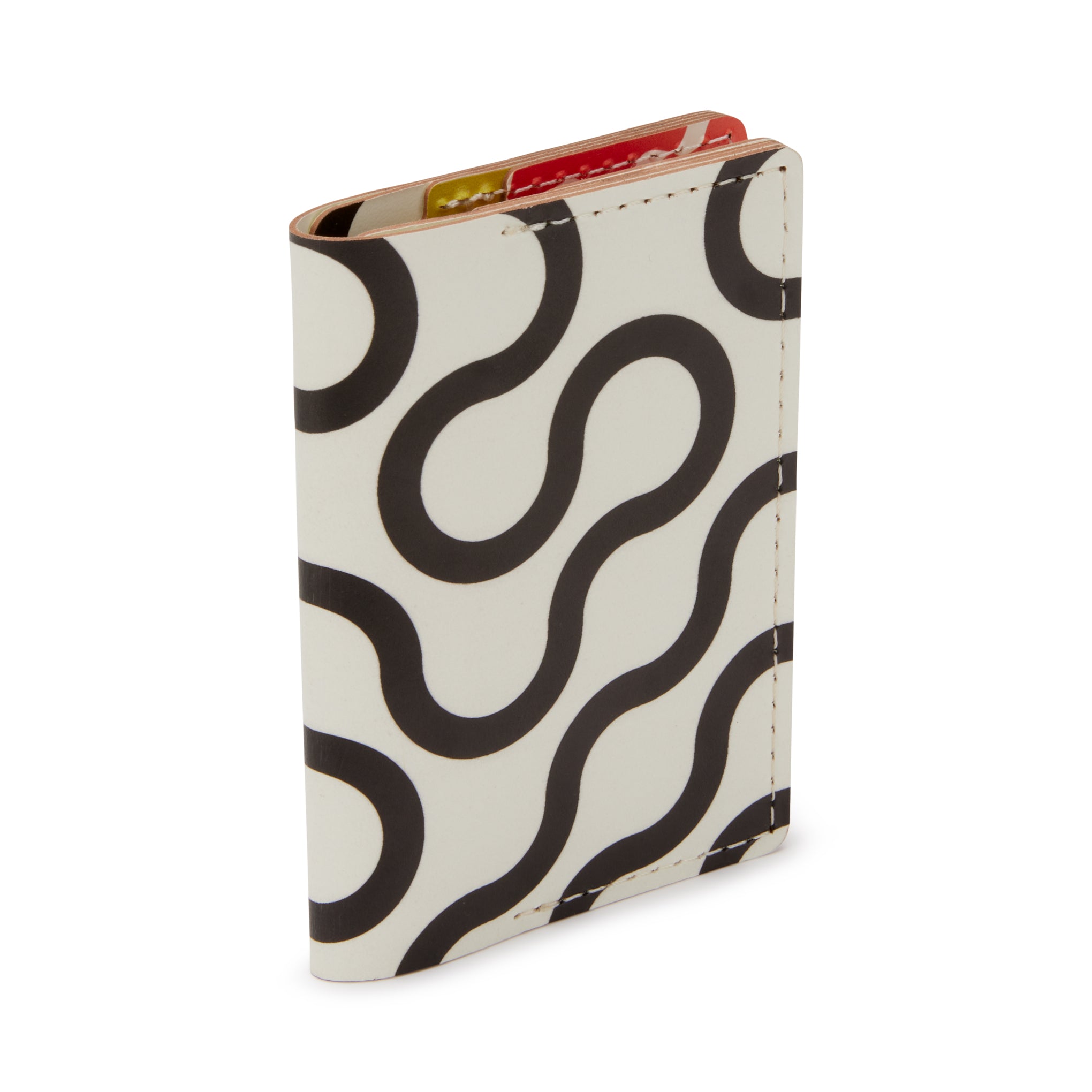 Dusen Dusen Recycled Leather Double Card Holder - Arc - Image 4