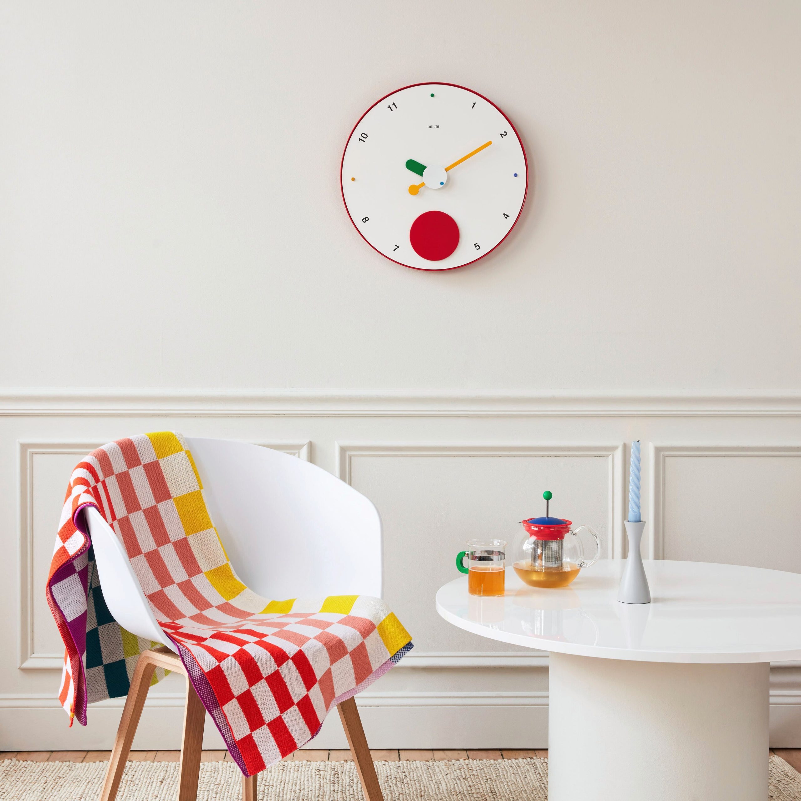 Contrattempo Wall Clock - White - Image 2