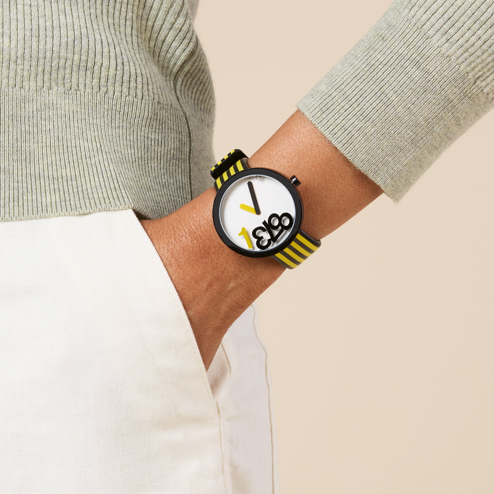 Hey Studio Time For Fun Watch - Yellow - Image 2