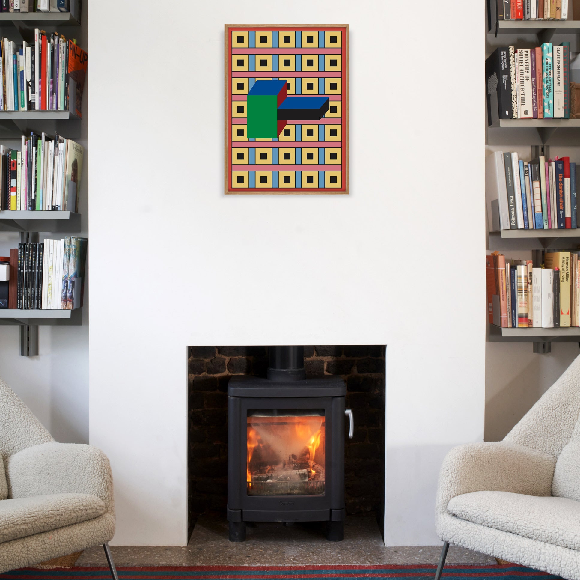 Nathalie Du Pasquier Manifeso 02 Framed Print - Image 2