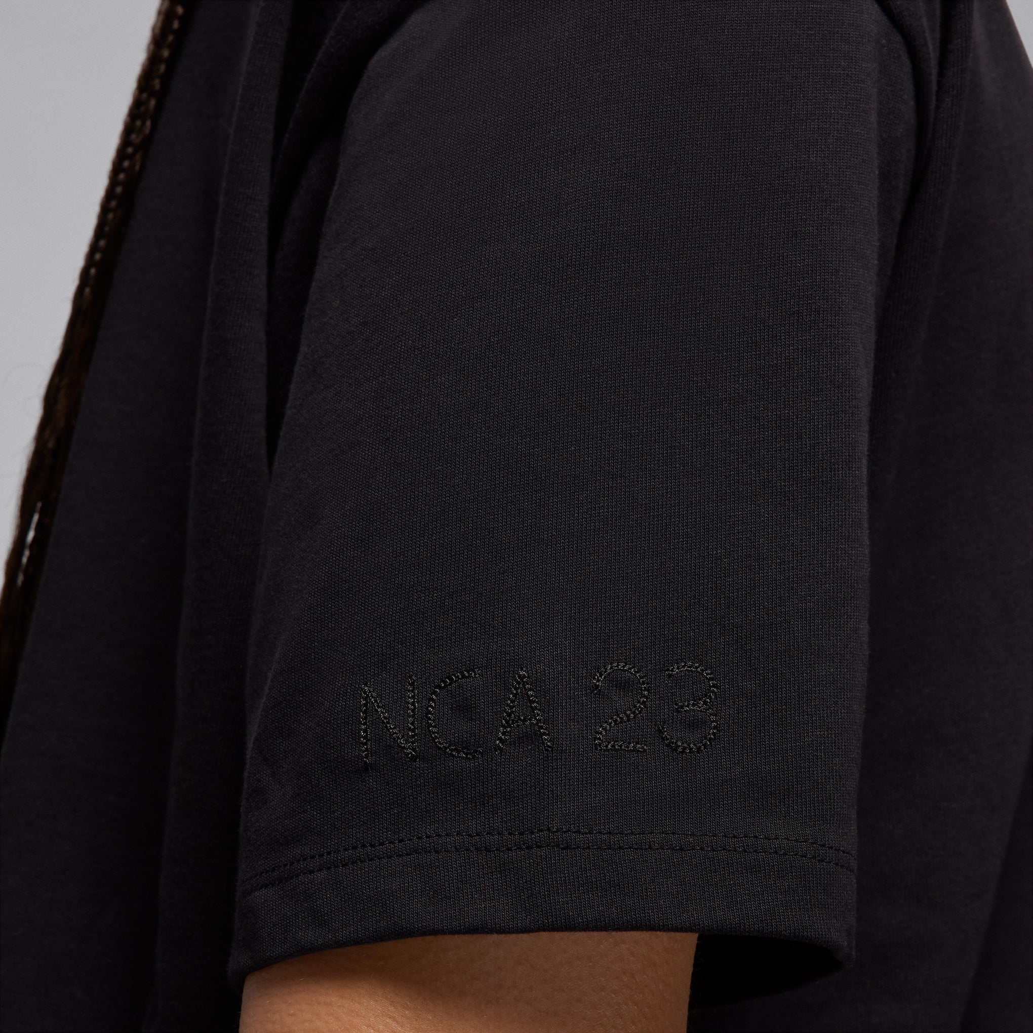 Jordan Brand x Nina Chanel Abney Short-Sleeve Cotton T-Shirt - Black - Image 5