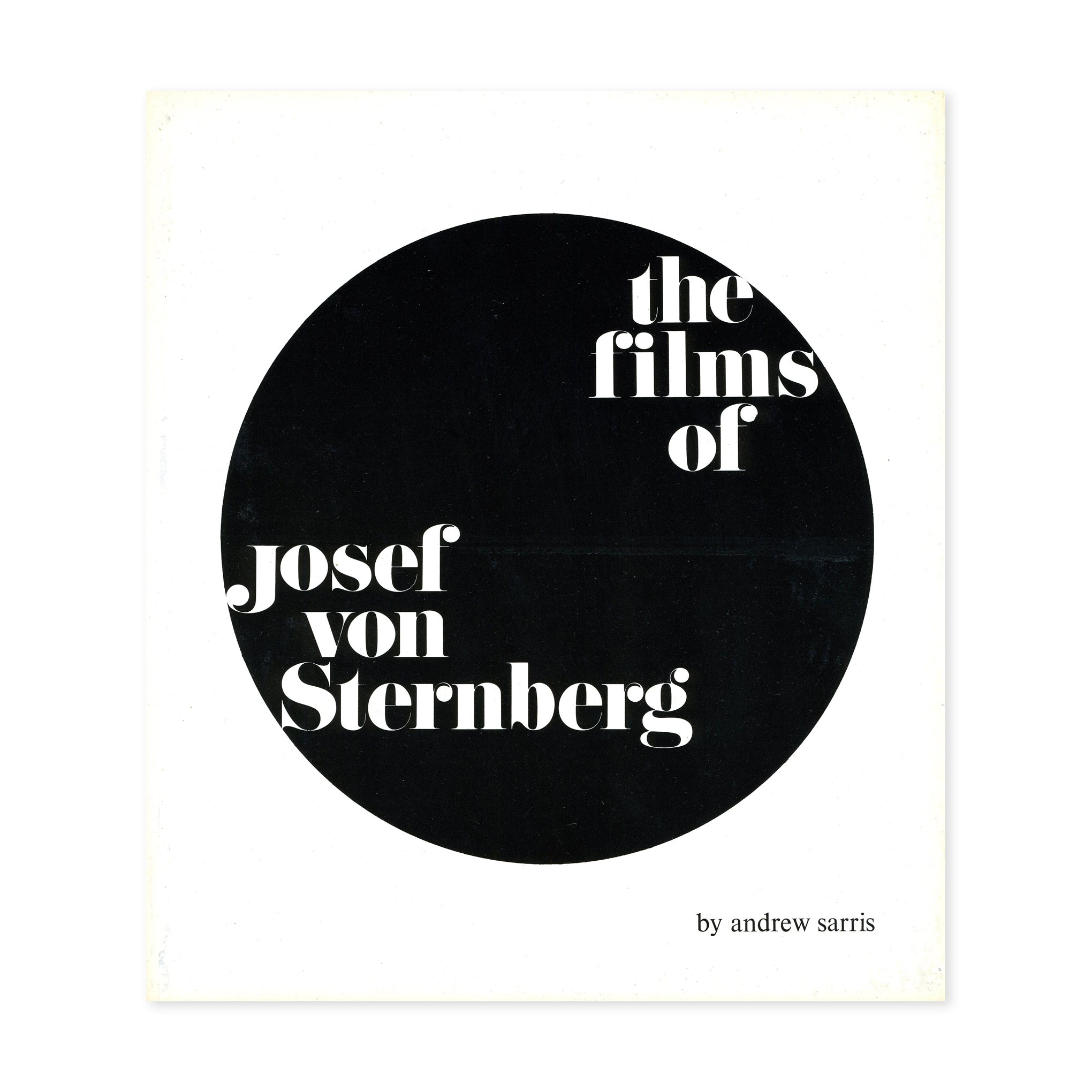 The Films of Joseph Von Sternberg