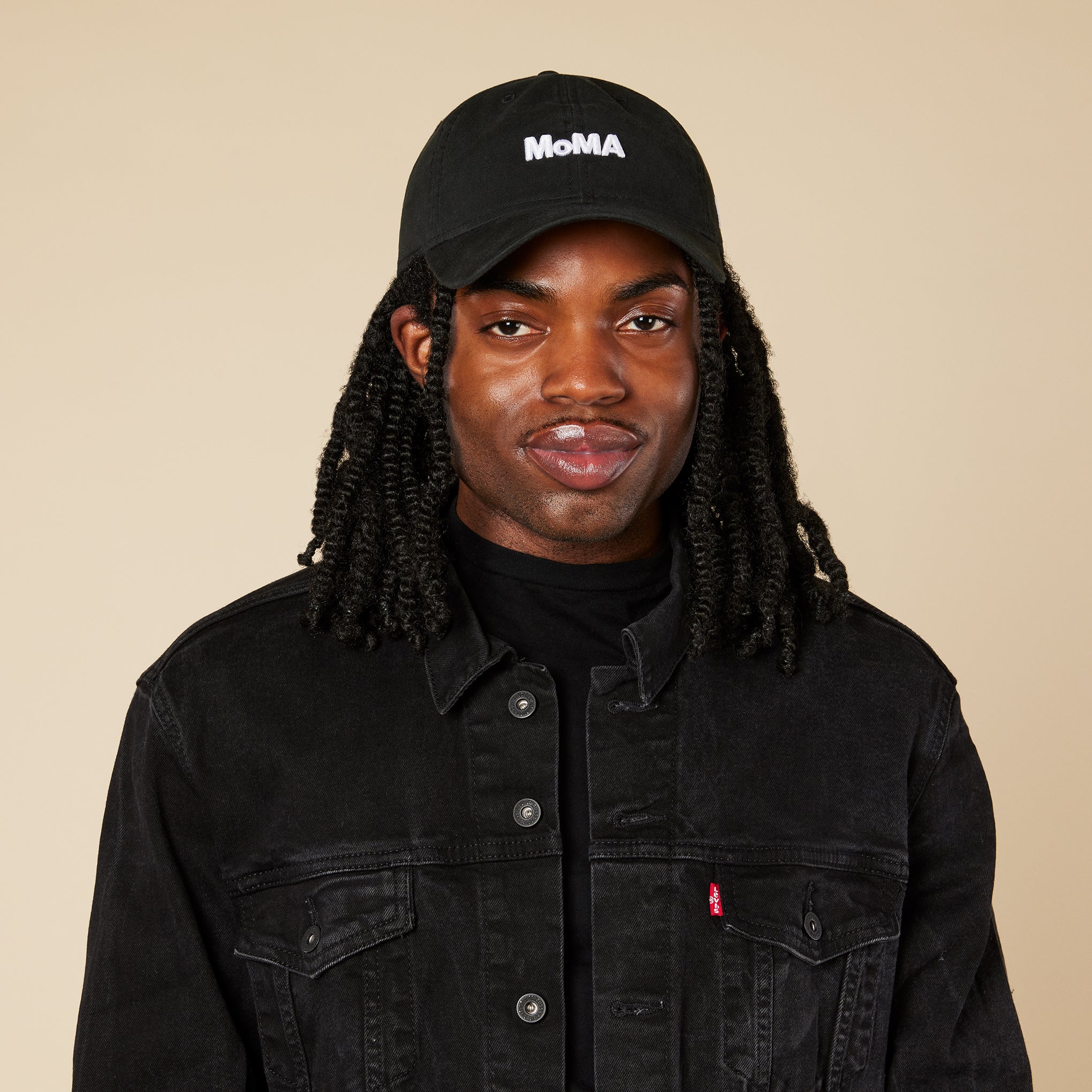 MoMA Adjustable Baseball Cap - Black - Image 2