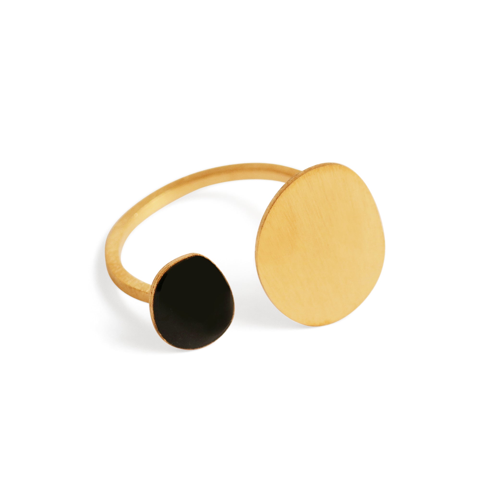 Joan Miró Gold-Plated Dots Cuff Ring - Image 3