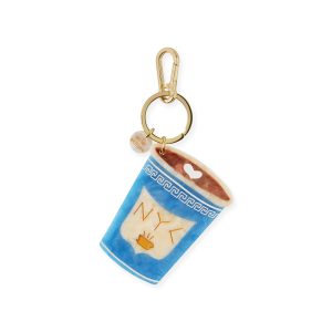 Solar Eclipse Keyring Bag Charm - NY Coffee Cup