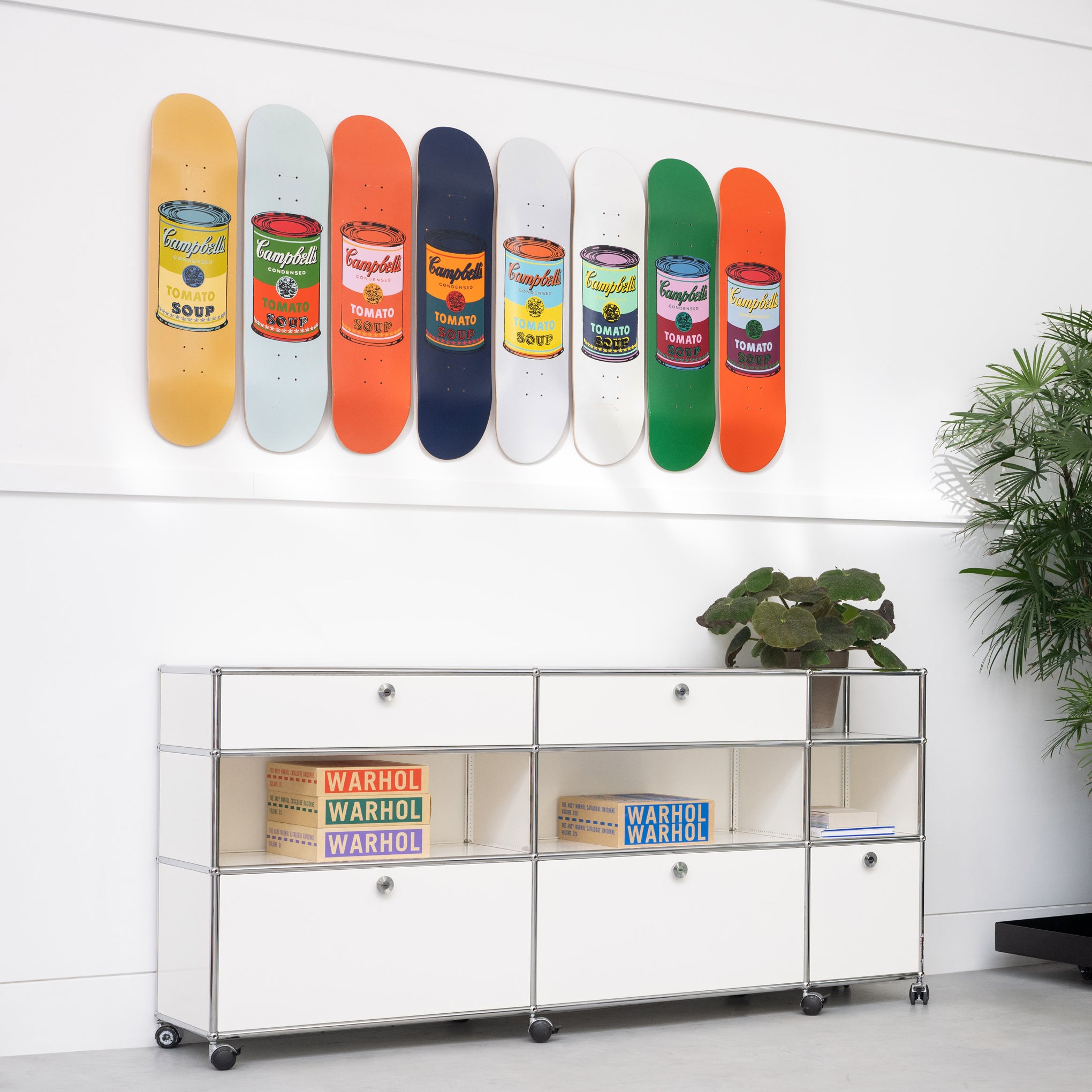 Andy Warhol: Skateboard Colored Campbell's Soup Cans - Blood - Image 4