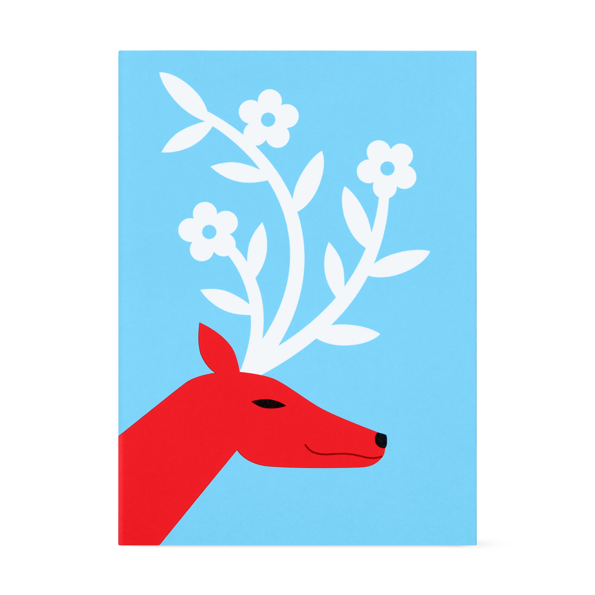 Yule Deer Holiday Pop-Up Cards - Set of 8 - Image 3