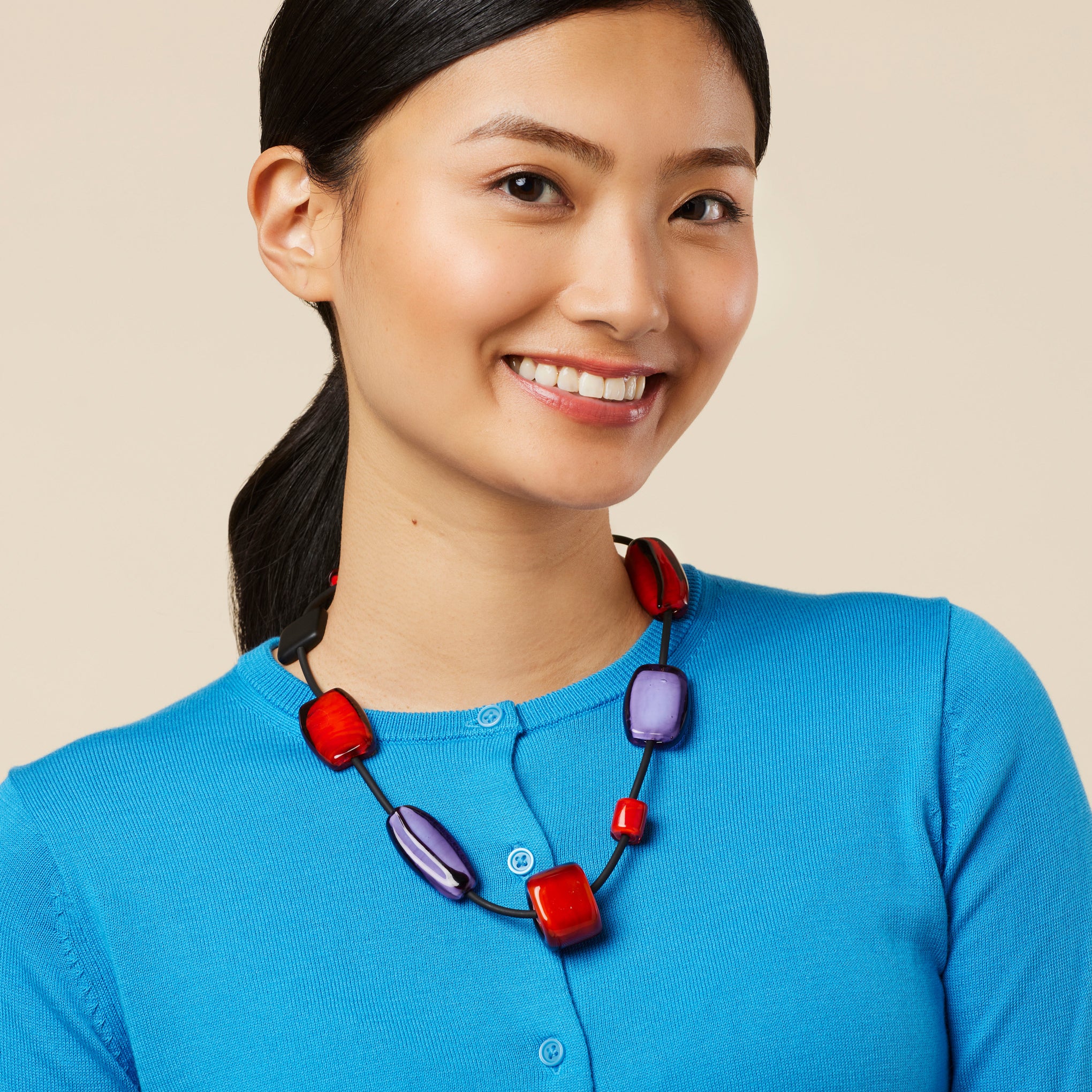 Tullia Glass Necklace - Image 2