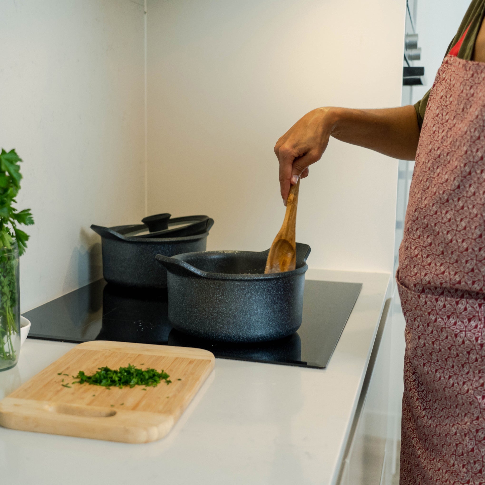 Pirotech Cookware - Set of 2 - Casserole Pot & Mini Grill - Image 7