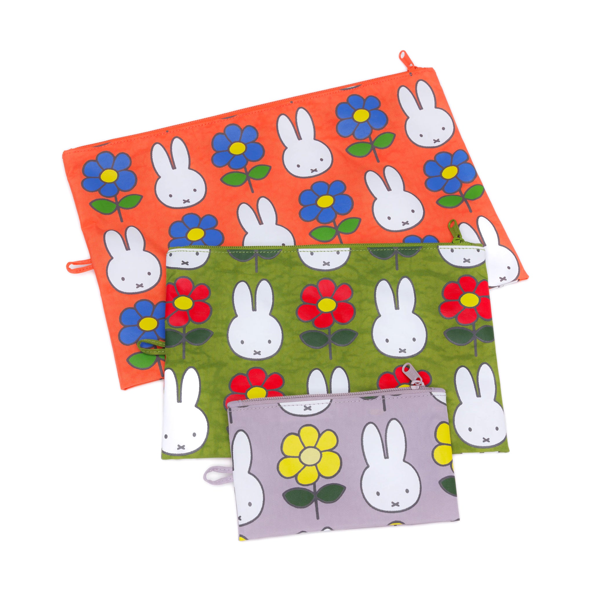 Miffy Baggu Recycled Nylon Go Pouches - Set of 3 - Image 3