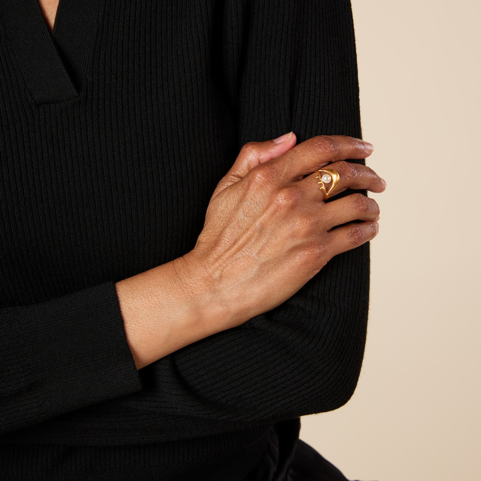 Salvador Dal?? Gold-Plated Eye Ring - Image 2