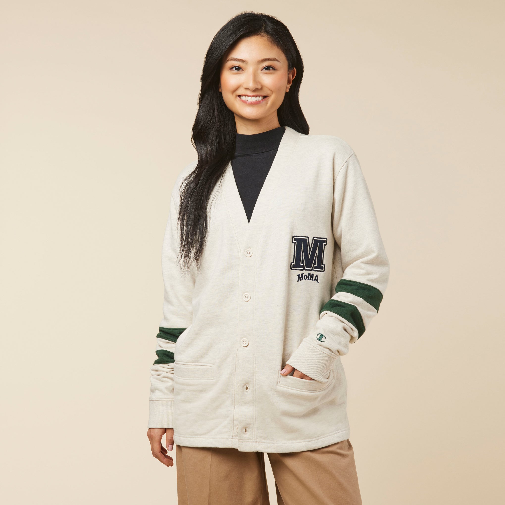 MoMA Champion Retro Cardigan - Image 2