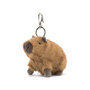 Jellycat Animal Bag Charm Plush - Clyde Capybara