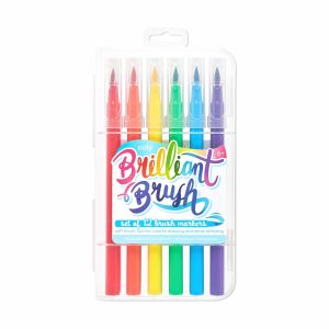 Brilliant Brush Markers - Set of 12