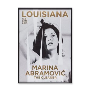 Marina Abramovic Louisiana Museum - 2017 - The Cleaner Framed Poster