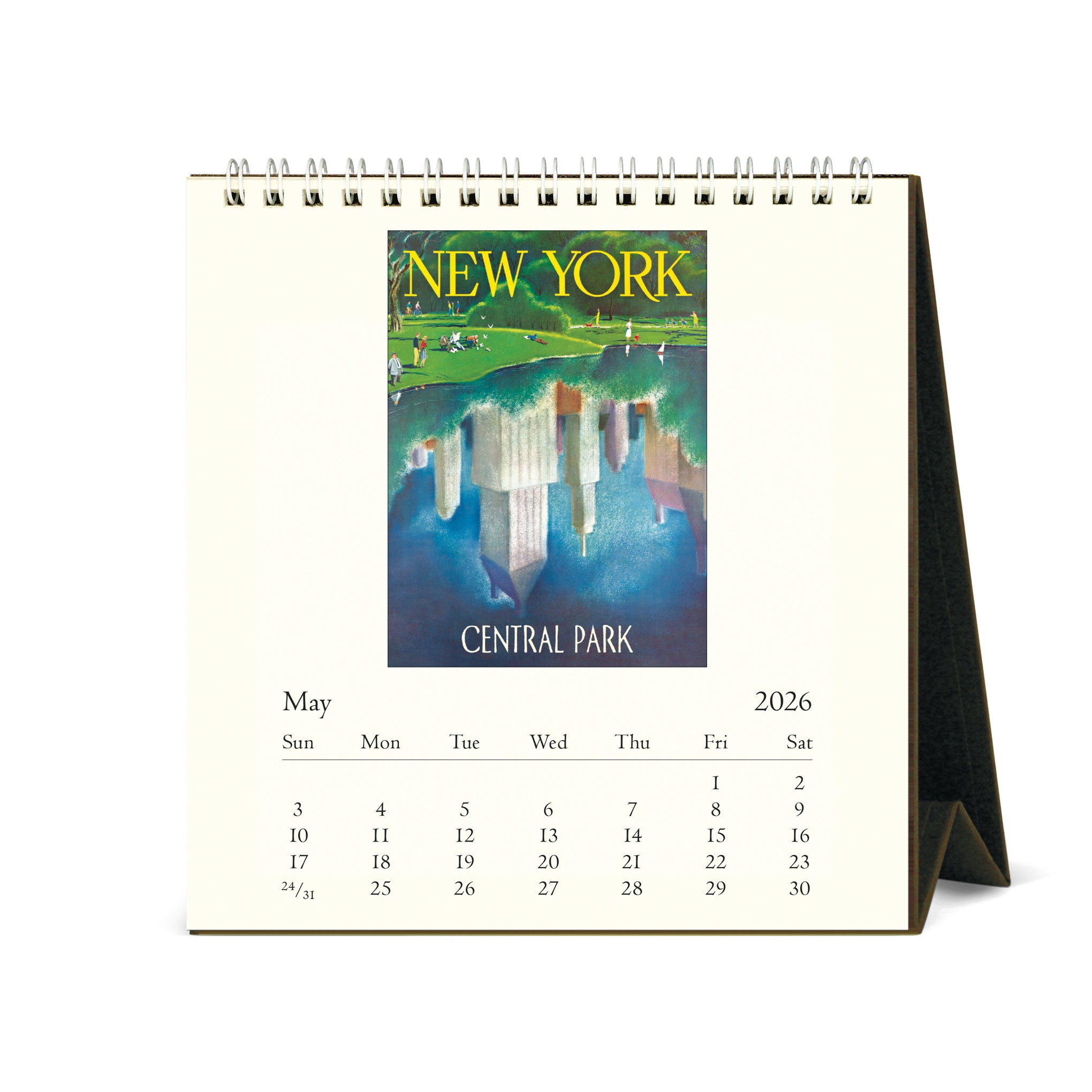 2026 Vintage New York Desk Calendar - Image 2